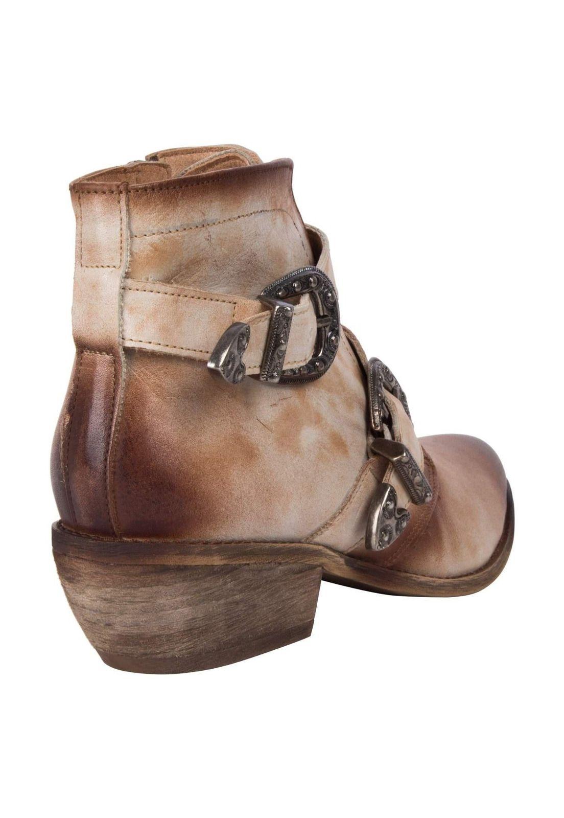 Botín Coleus Pollini Mujer Beige - Y115-2