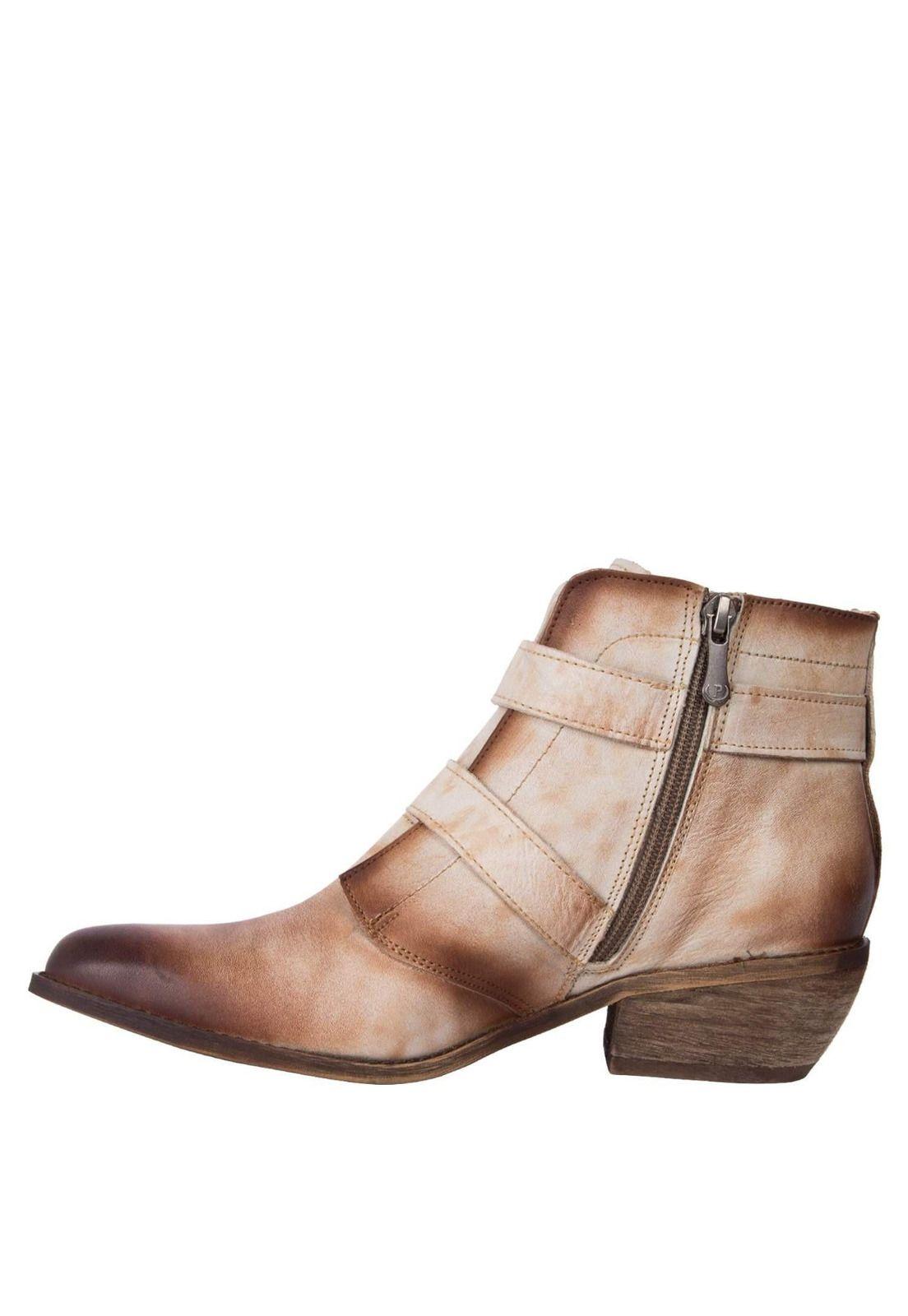 Botín Coleus Pollini Mujer Beige - Y115-3