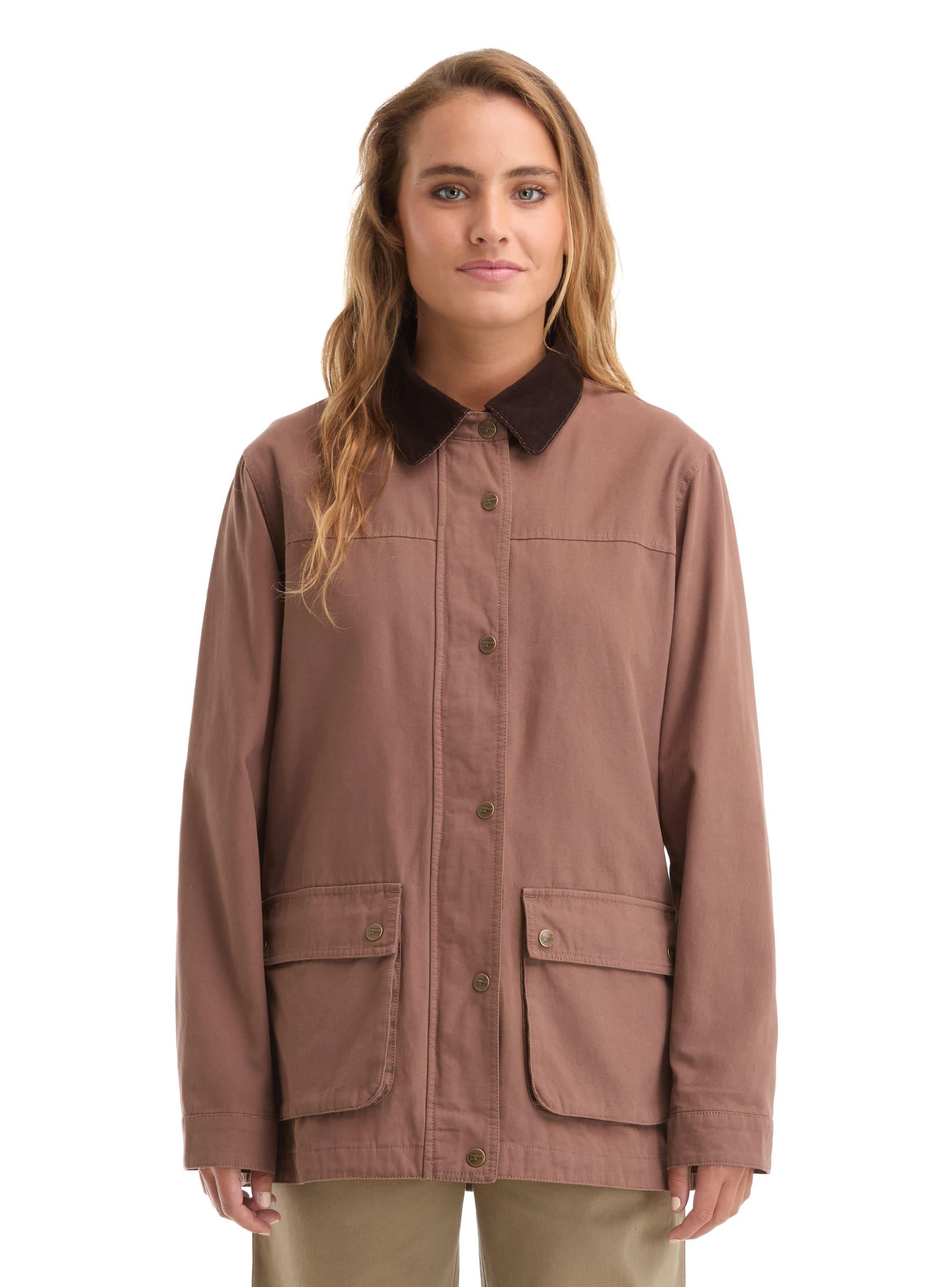 Chaqueta Mujer Canvas Franela Panama Jack - L985-1