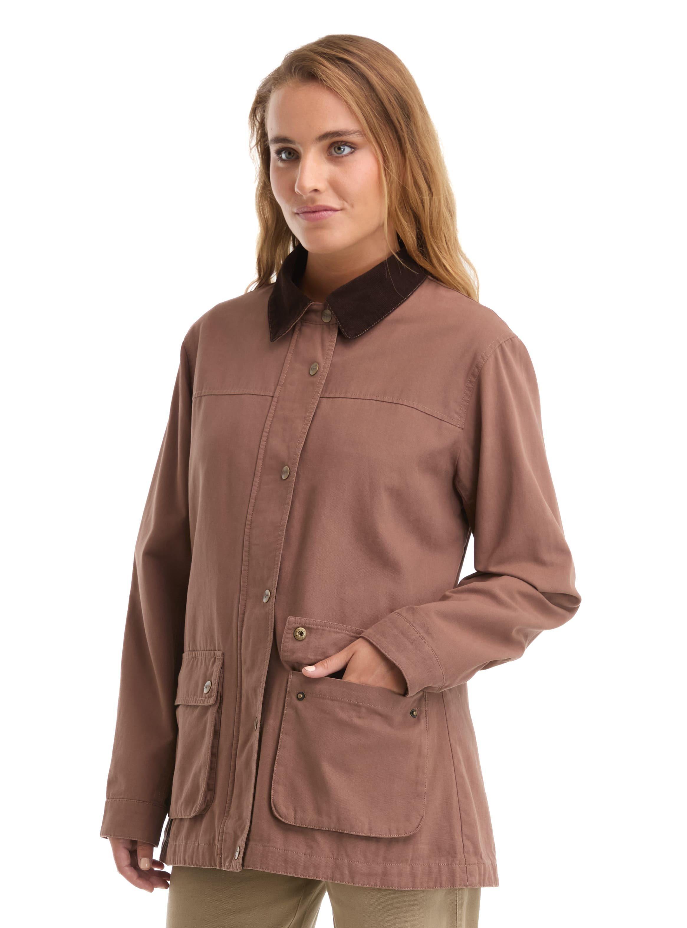 Chaqueta Mujer Canvas Franela Panama Jack - L985-4