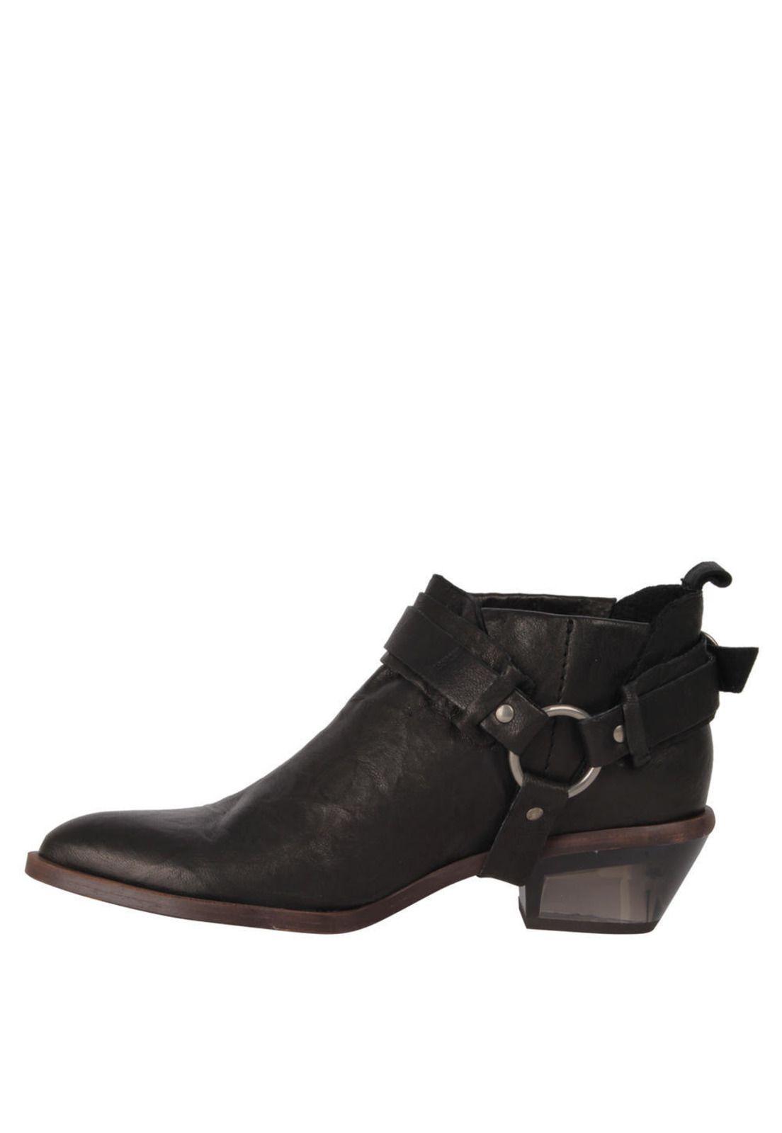 Botin Zappa Mujer Negro - R375-3