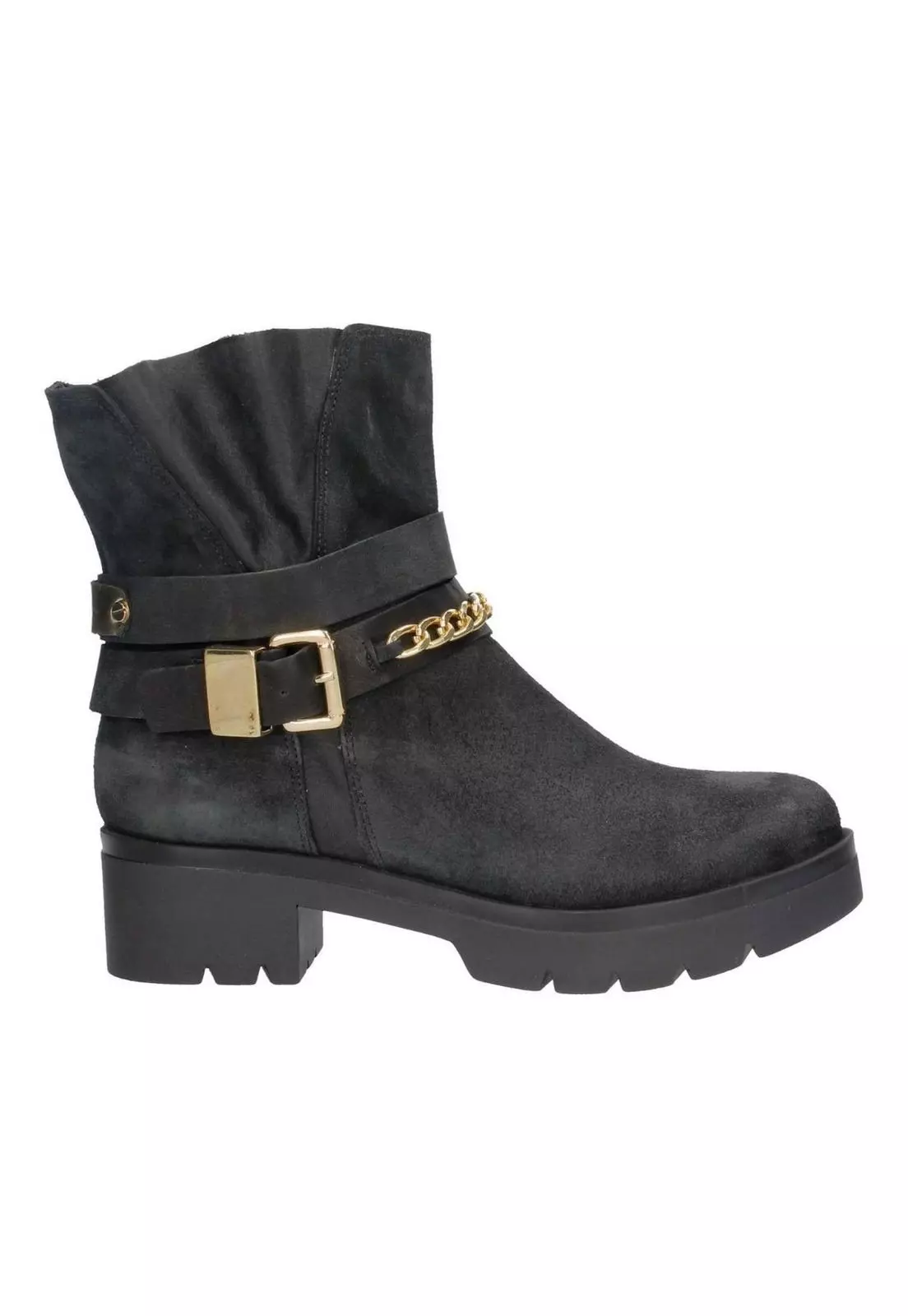 Botin Casual Pollini Mujer Negro - 3786-1