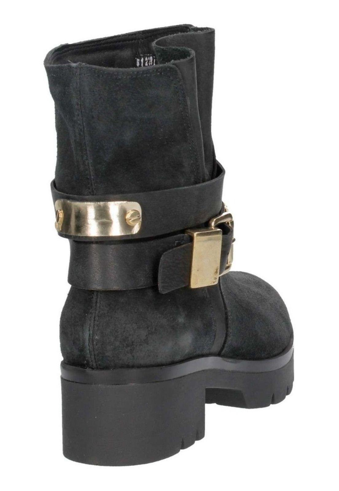 Botin Casual Pollini Mujer Negro - 3786-2
