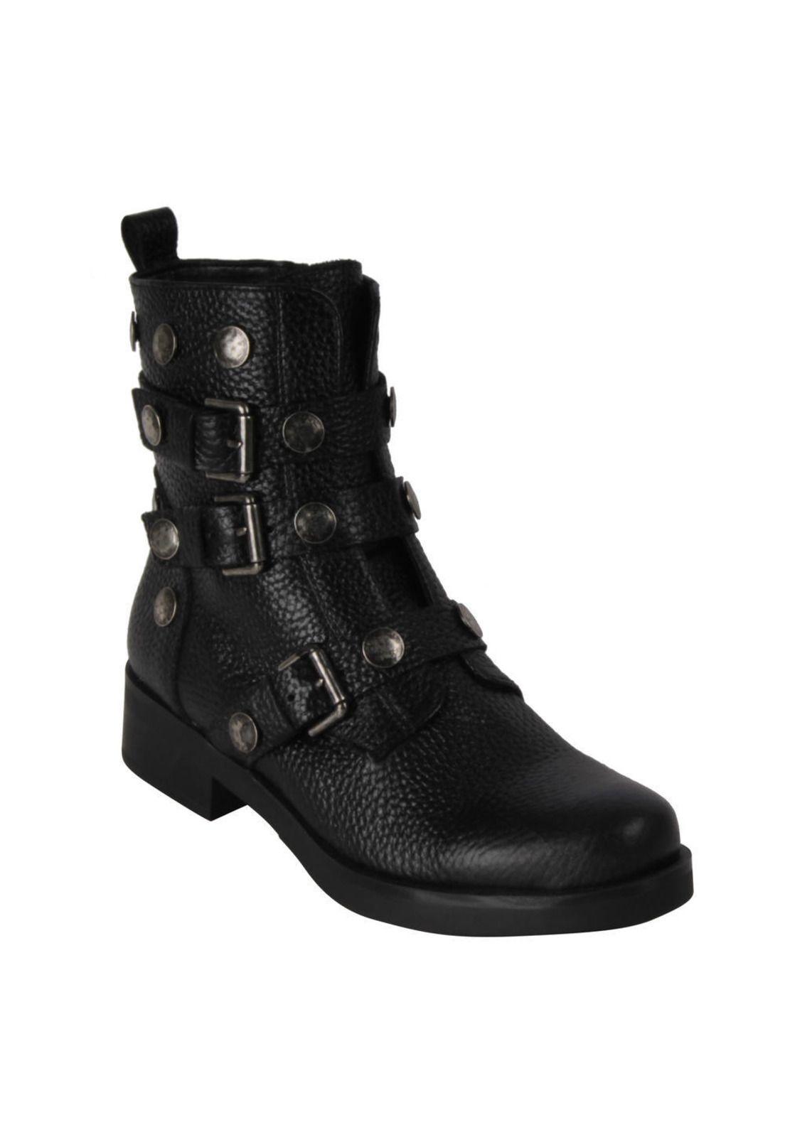 Botin Zappa Mujer Negro - X441-0