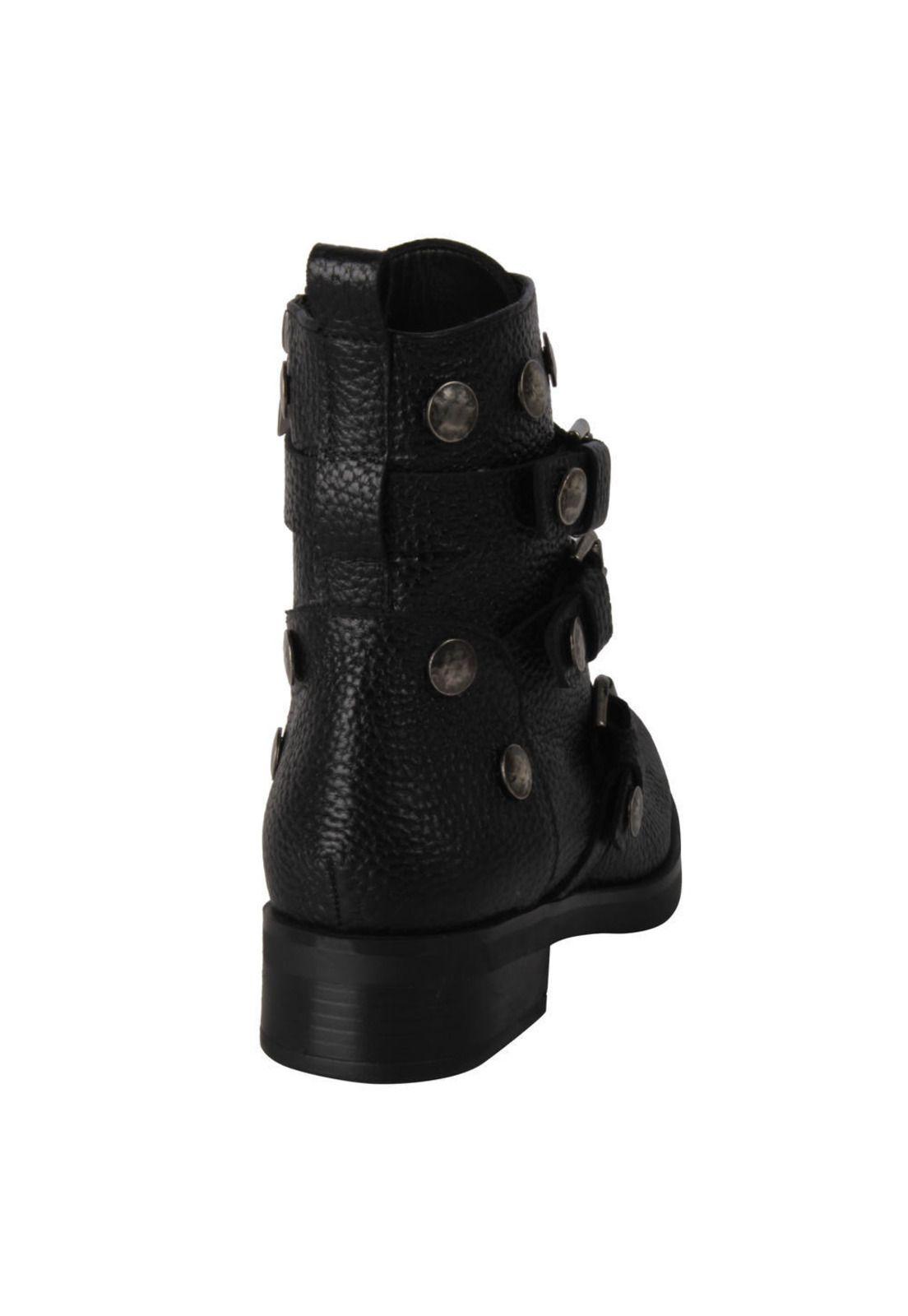 Botin Zappa Mujer Negro - X441-2