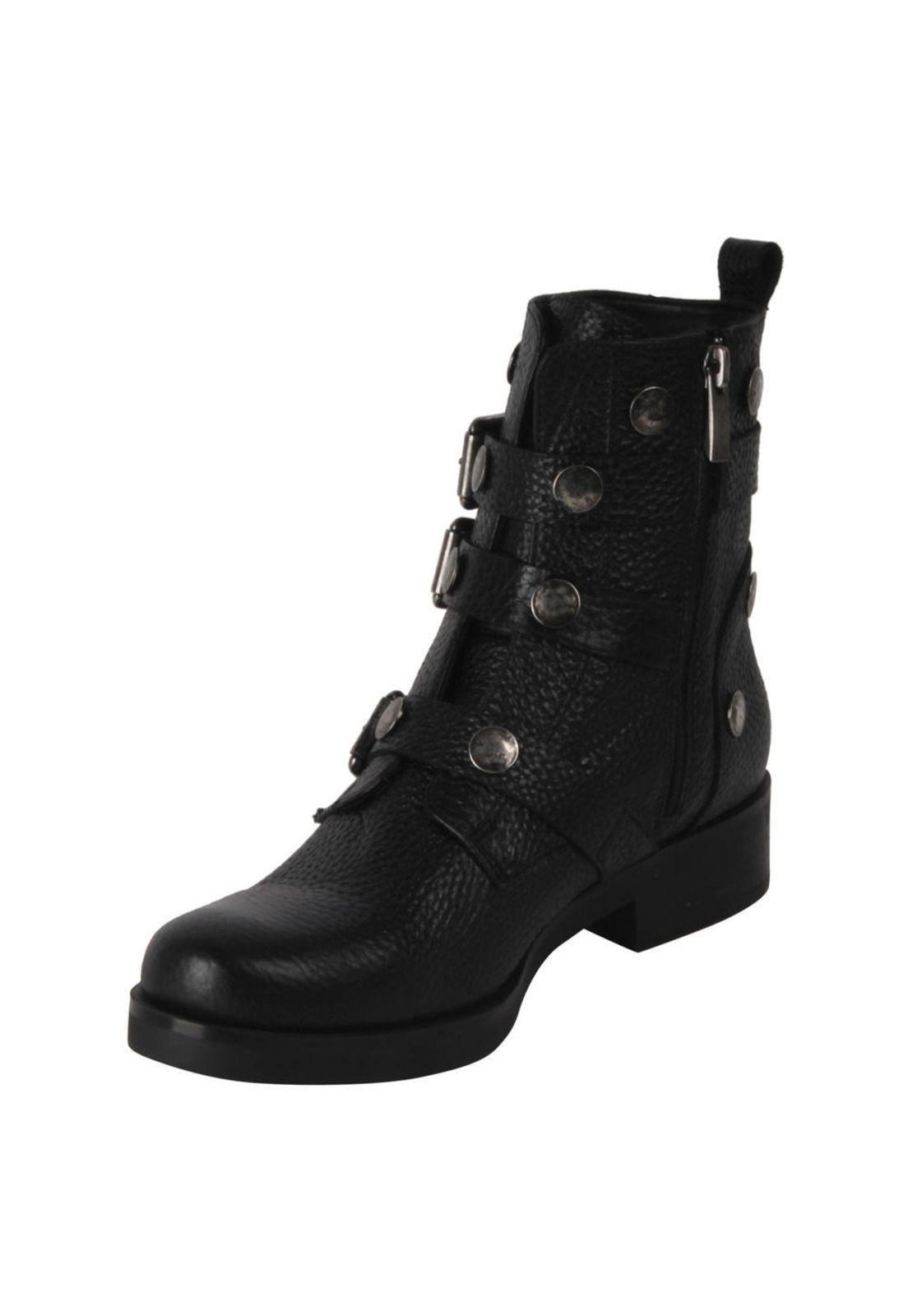 Botin Zappa Mujer Negro - X441-4