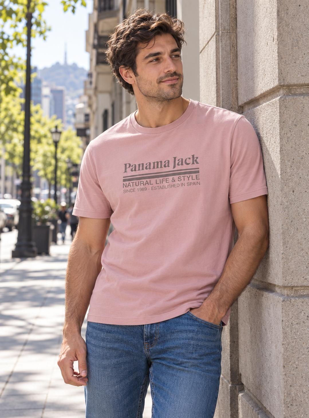 Polera Hombre Algodón Estampada Panama Jack - K857-0