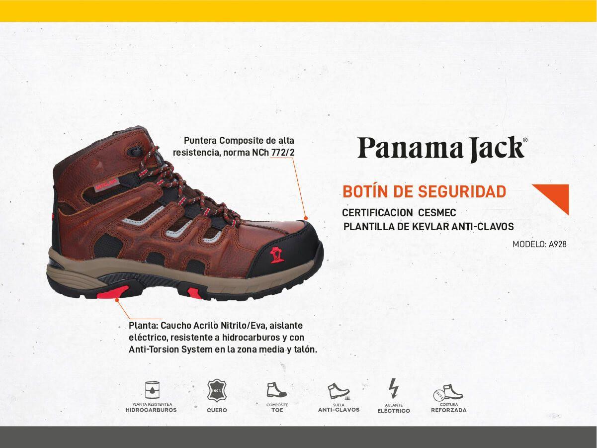 Zapato De Seguridad Hombre Panama Jack - A928-5
