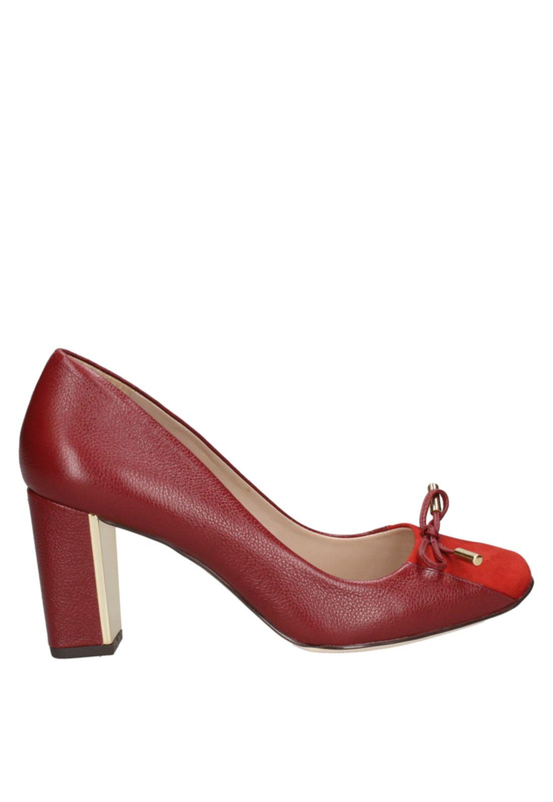 Zapato Casual Mujer Mingo- H469 Bordó-1