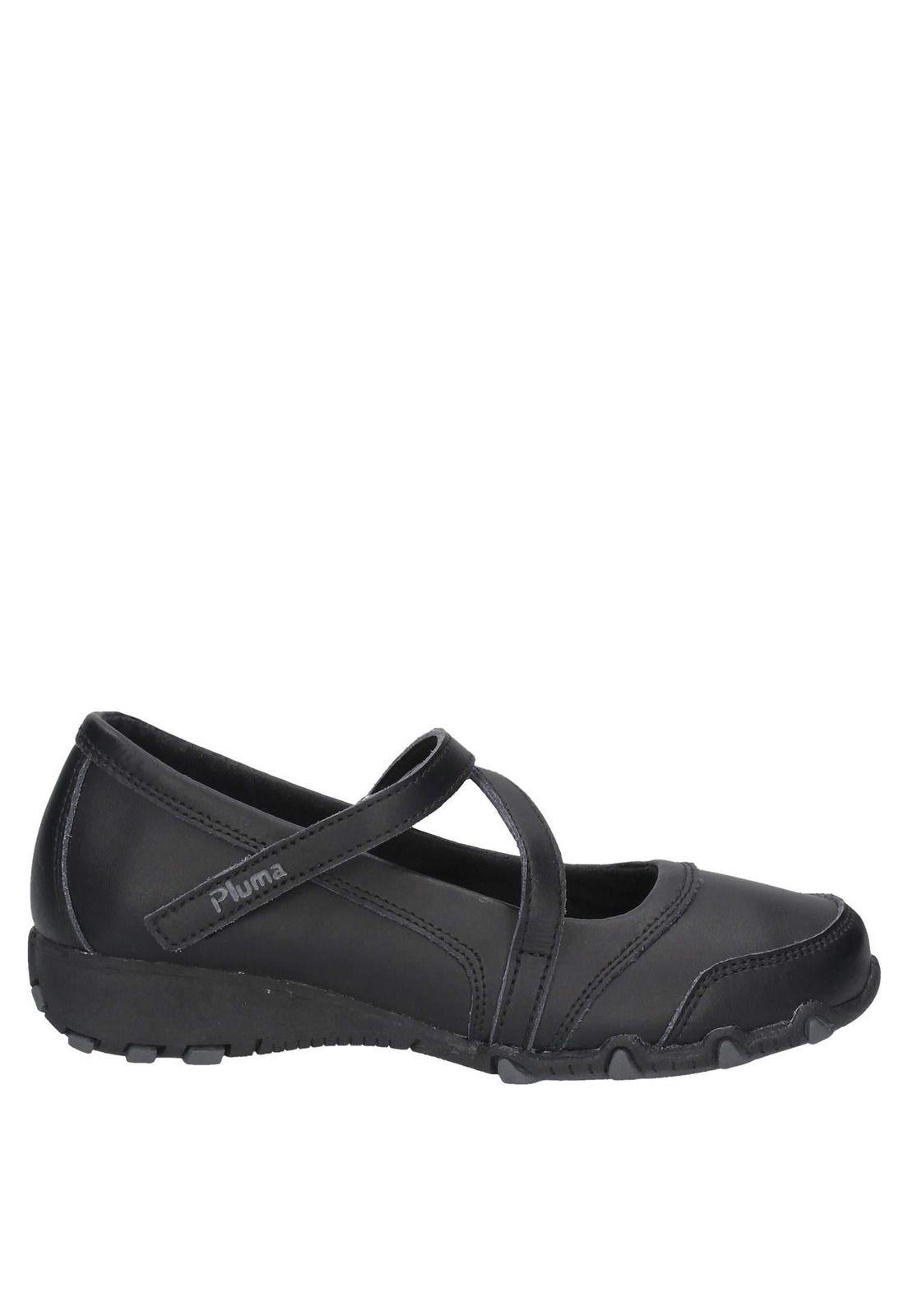 Zapato Escolar Niña Pluma - E113-1