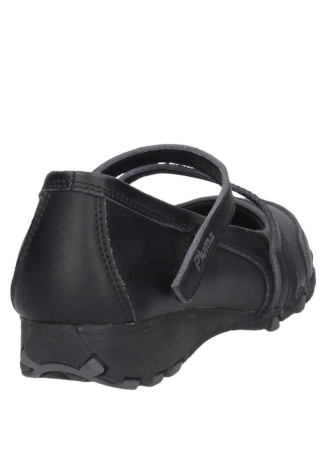 Zapato Escolar Niña Pluma - E113-2