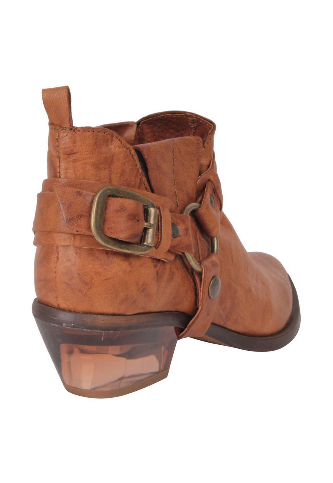 Botin Zappa Mujer Camel - R375-2
