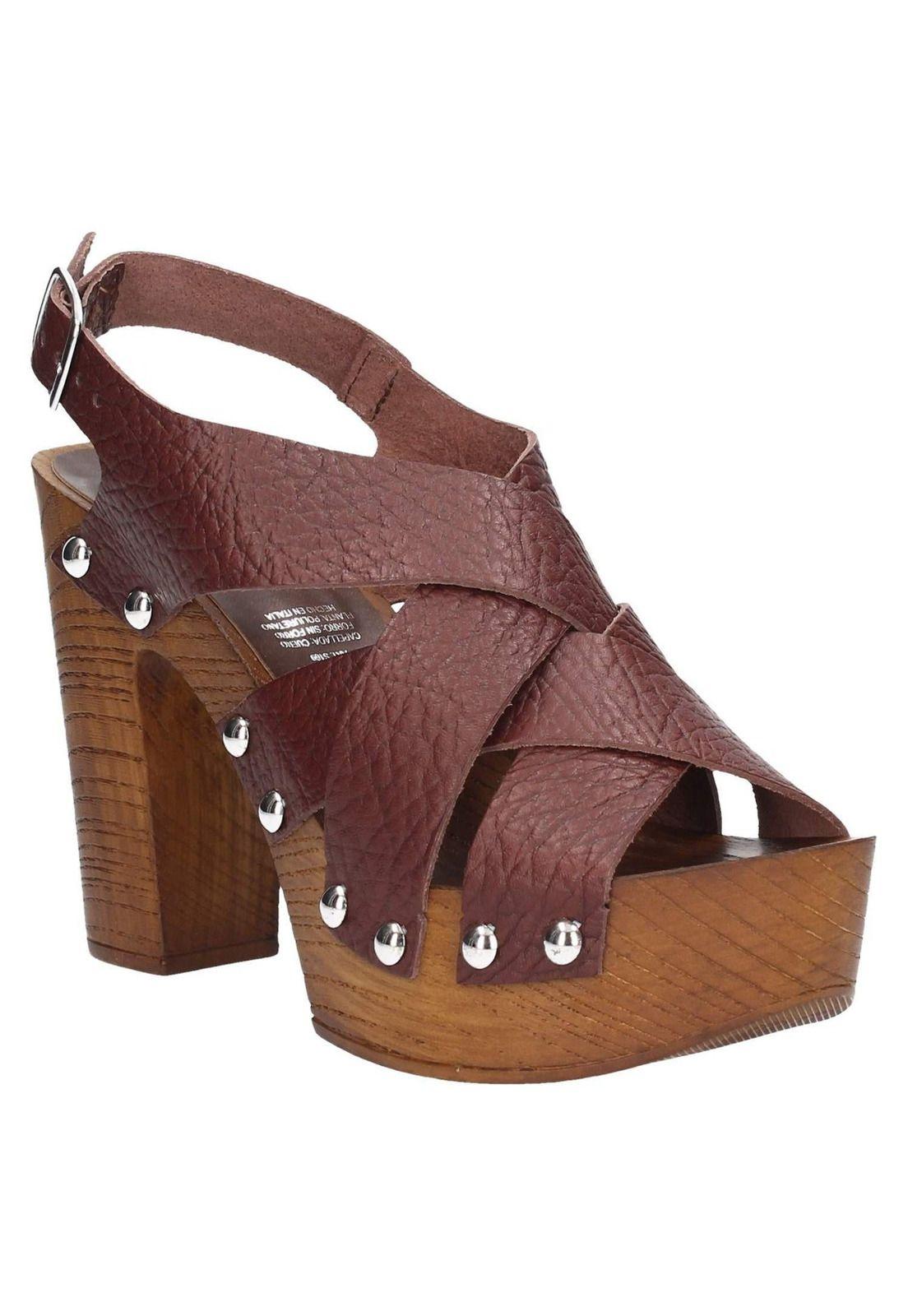Sandalia Kauri Pollini Mujer Café - S169-0