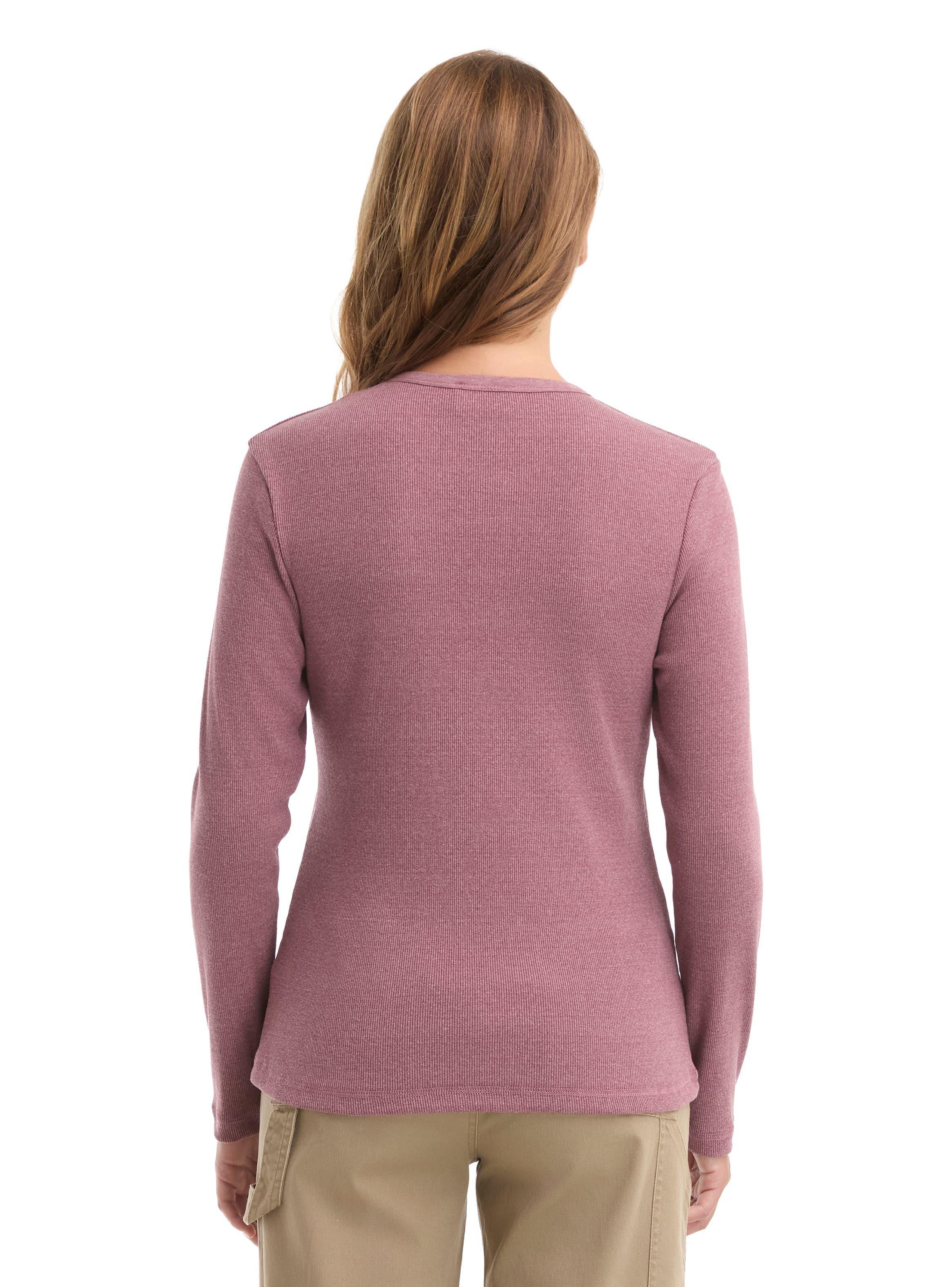 Polera Mujer Manga Larga Rib Jaspeado Panama Jack - L992-1