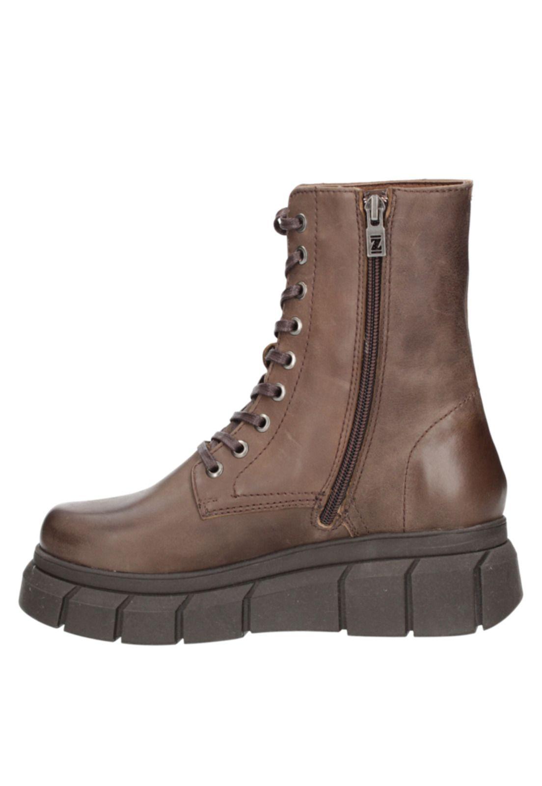 Botin Casual Mujer Zappa - F323 Bordó-3