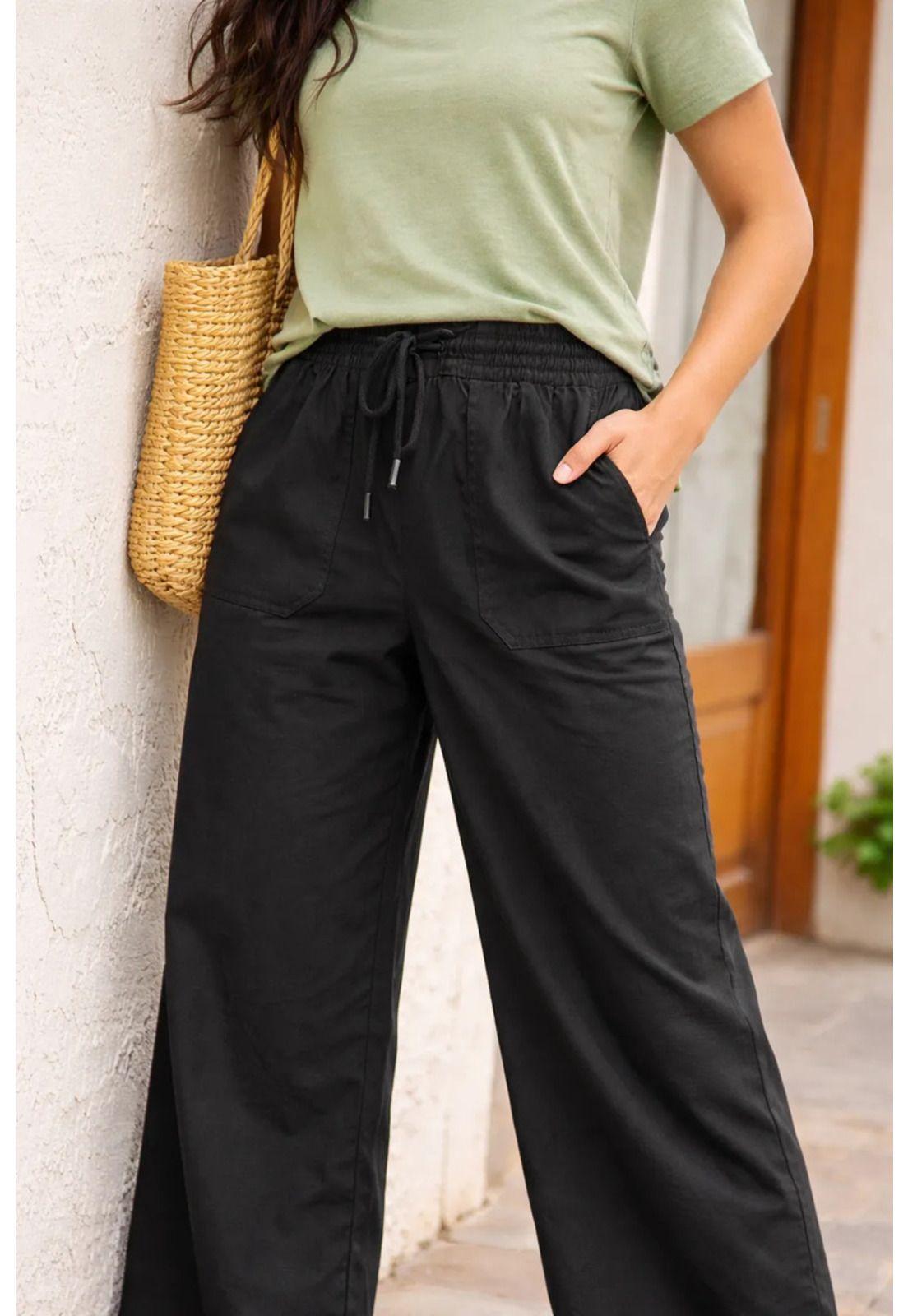 Pantalón Mujer Palazzo Panama Jack - PJM006M-8