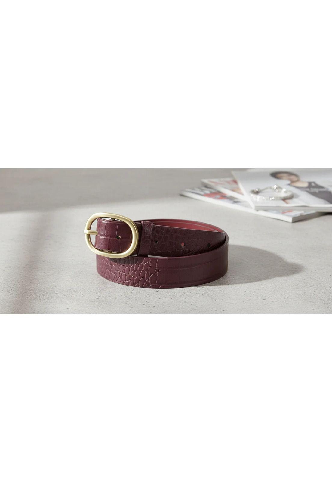 Cinturon Mujer Croco Pollini - POM051X-2