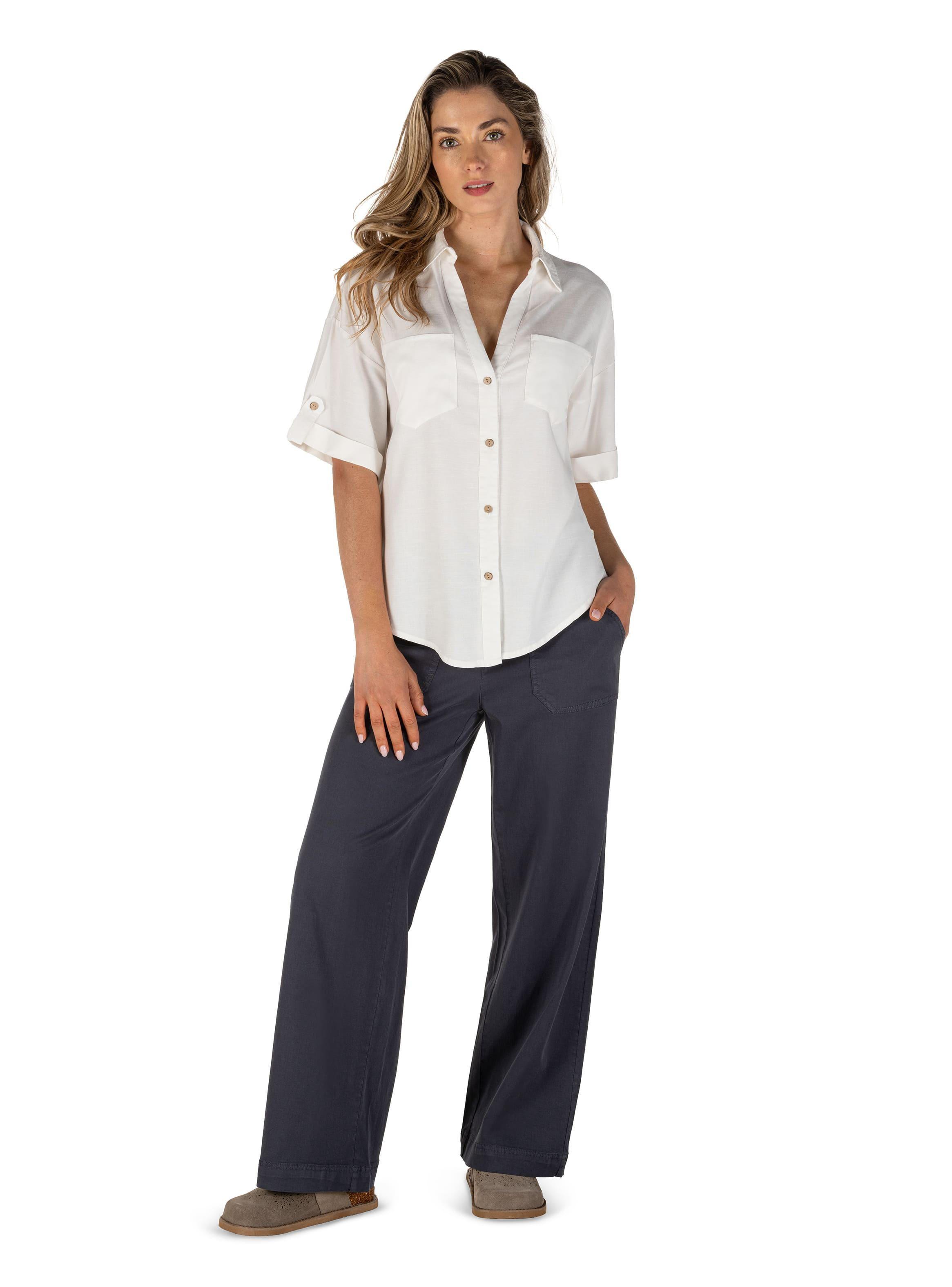 Camisa Lino Mujer Panama Jack - PJM003M-6