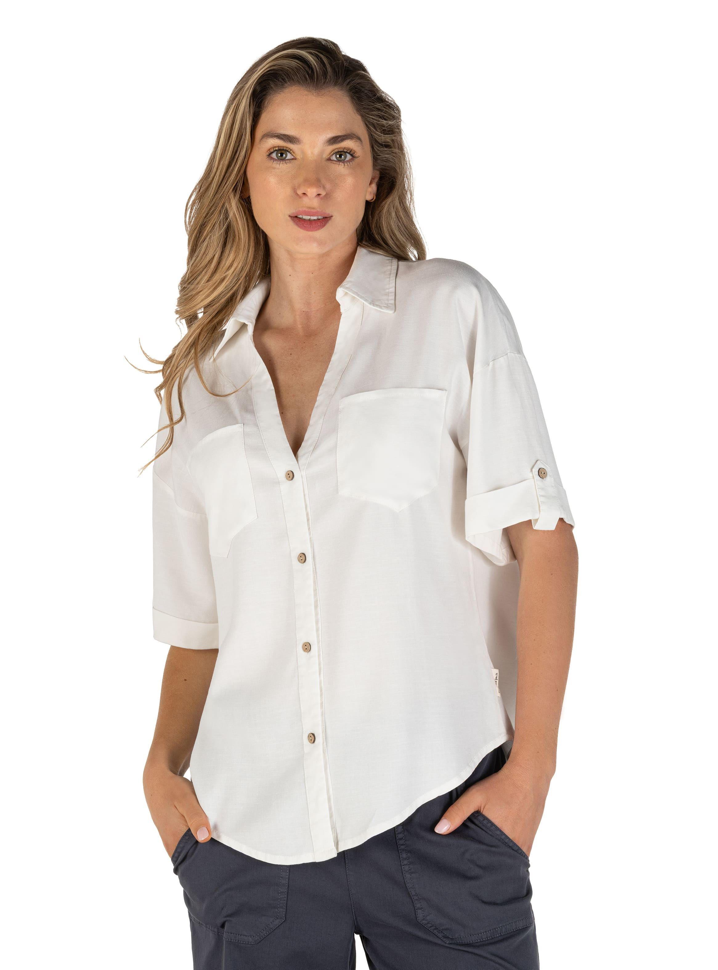Camisa Lino Mujer Panama Jack - PJM003M-7