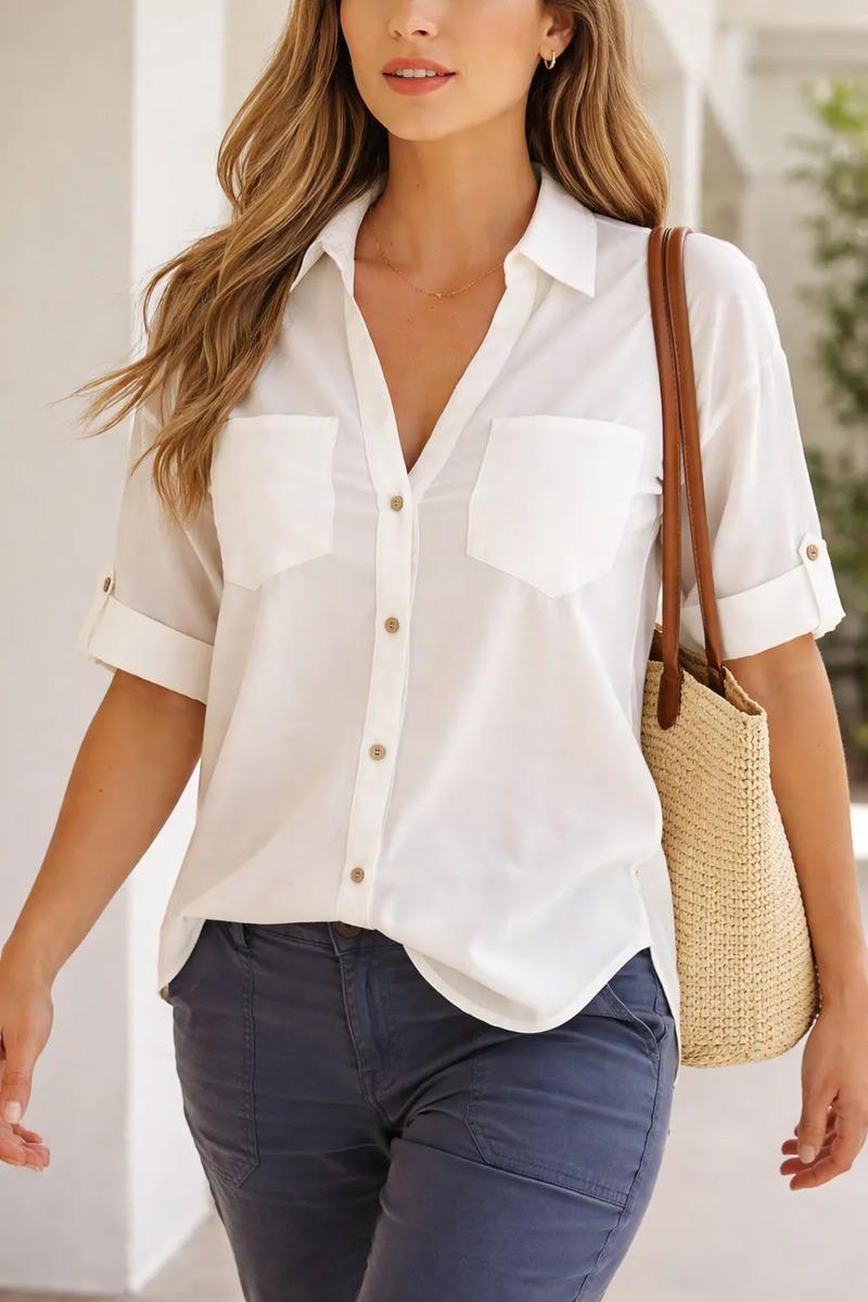 Camisa Lino Mujer Panama Jack - PJM003M-8