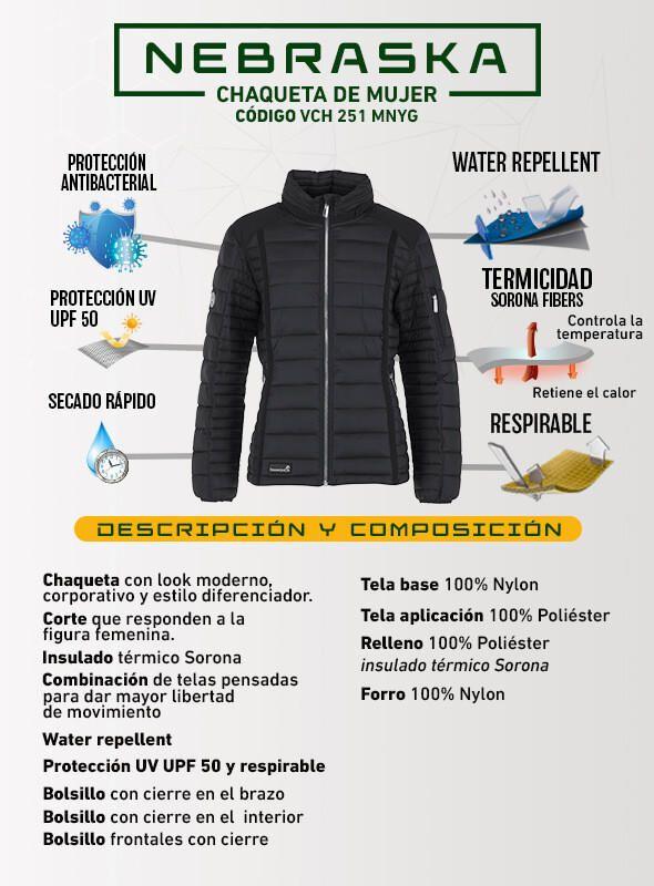 Parka Técnica Mujer Water Repelent Jack - J969-7