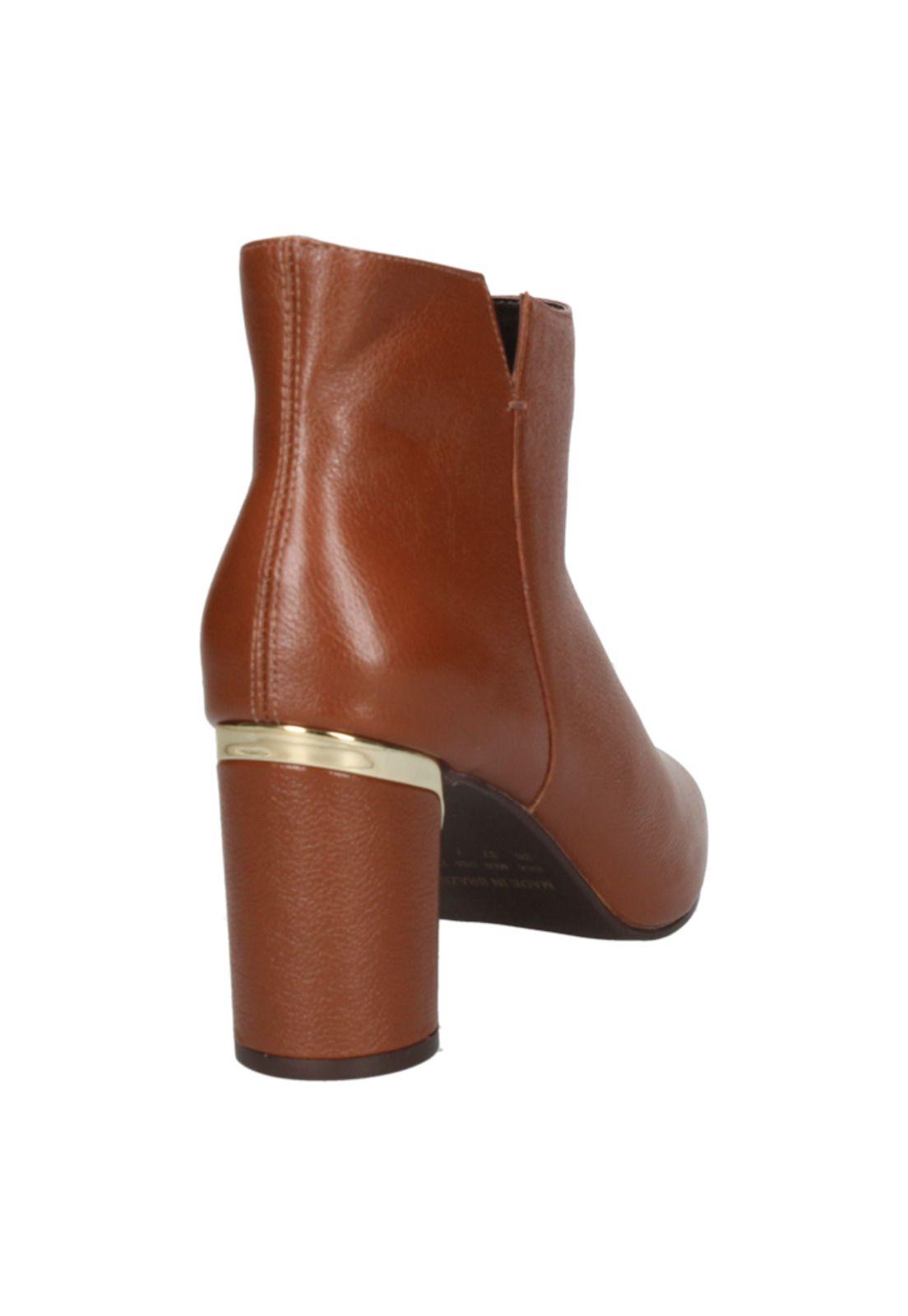 Botin Casual Mujer Mingo - J478 Marrón-2