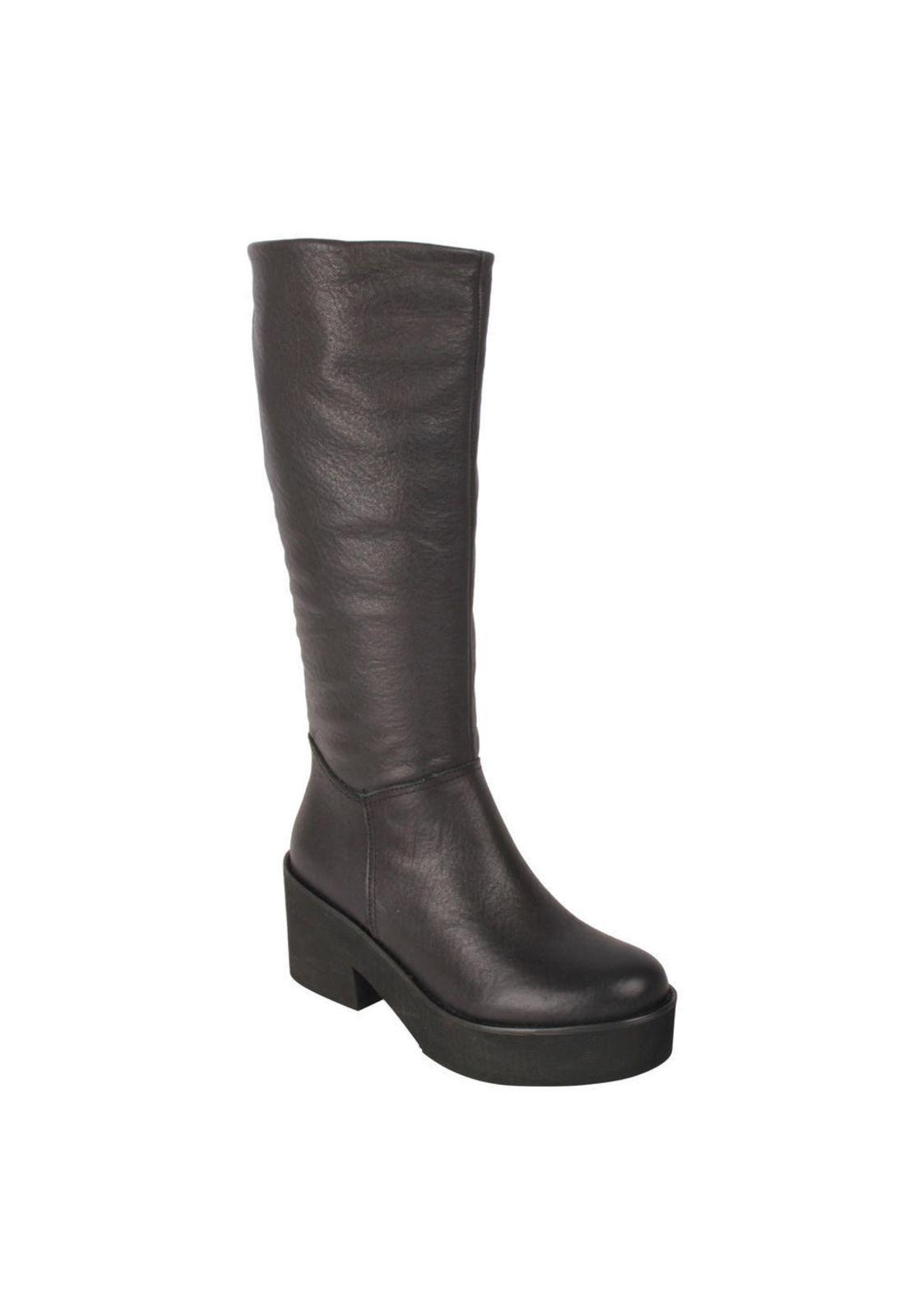 Bota Bruno Rossi Mujer Negro - R259-0