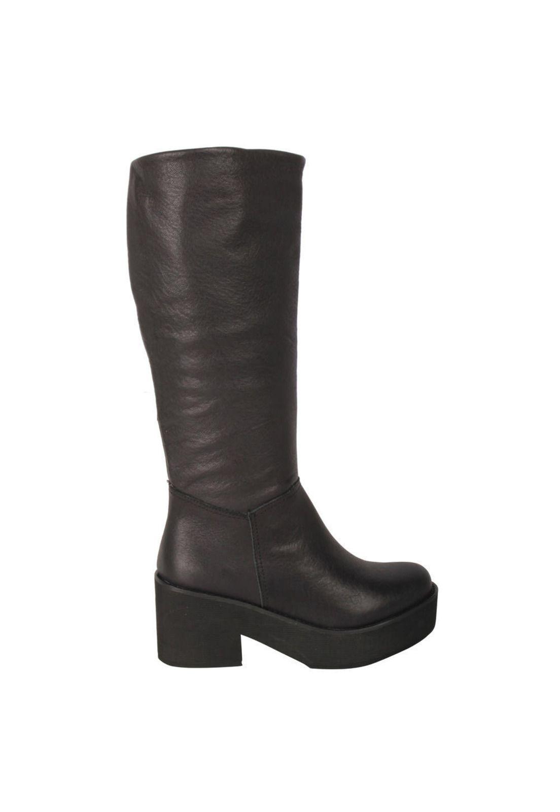 Bota Bruno Rossi Mujer Negro - R259-1