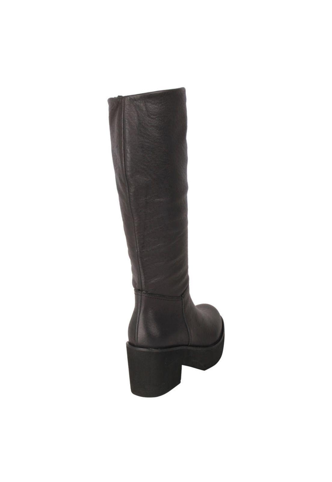 Bota Bruno Rossi Mujer Negro - R259-2