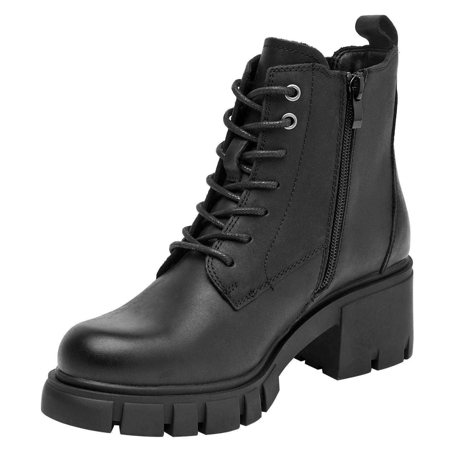 Botin Taco Cuadrado Mujer Bruno Rossi - Brm0275-4