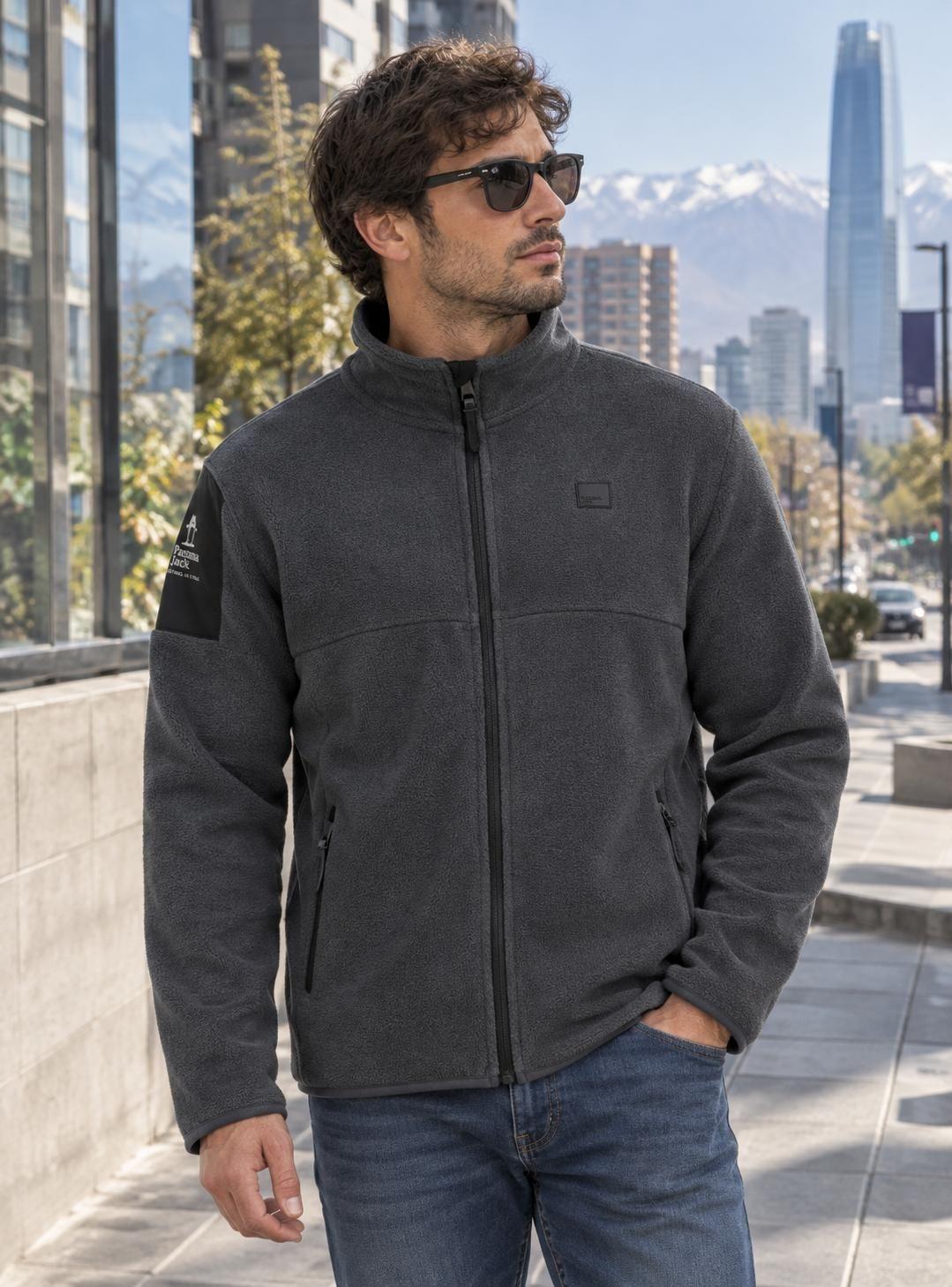 Polerón Hombre Polar Fleece Full Zipper Panama Jack - L968-0