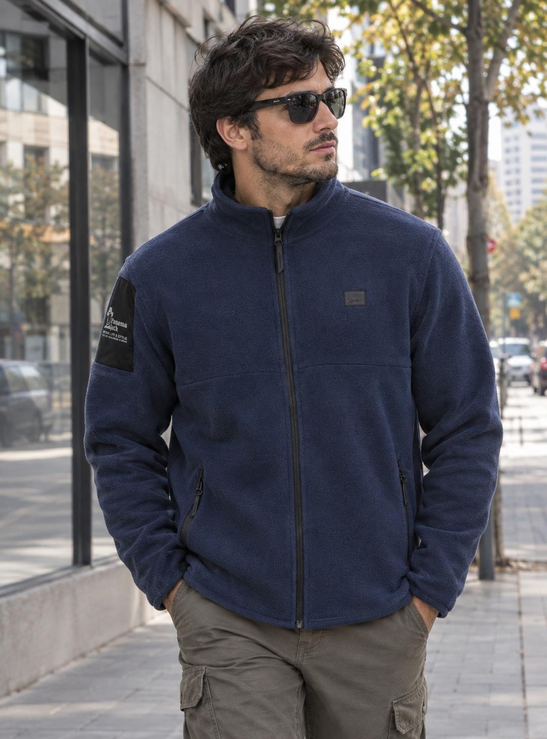 Polerón Hombre Polar Fleece Full Zipper Panama Jack - L968-0