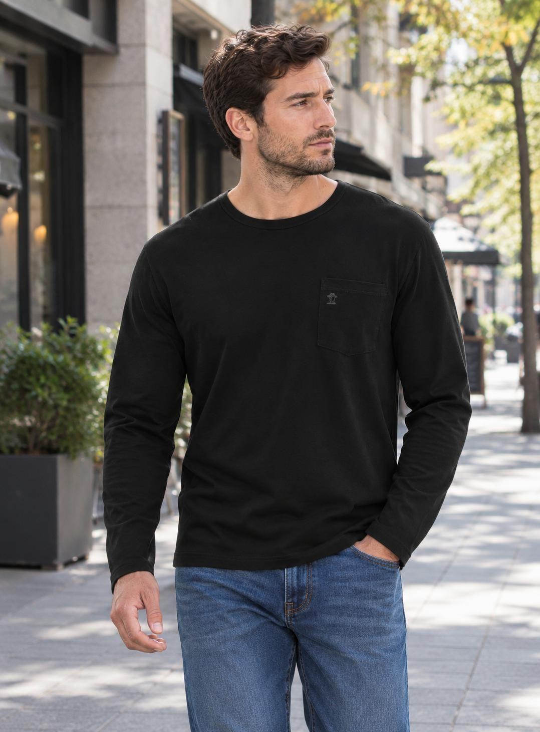 Polera Hombre Manga Larga Panama Jack - L960-0