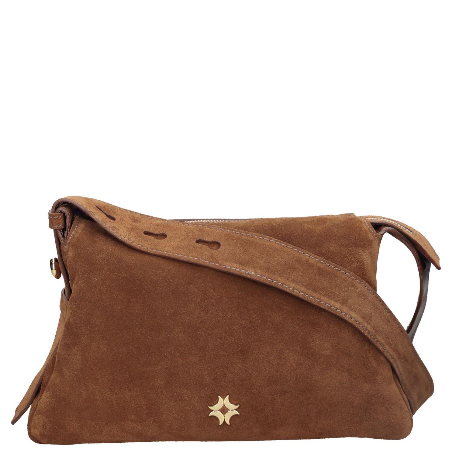 Cartera Bandolera Cuero Luz Da Lua - LDM0185-2