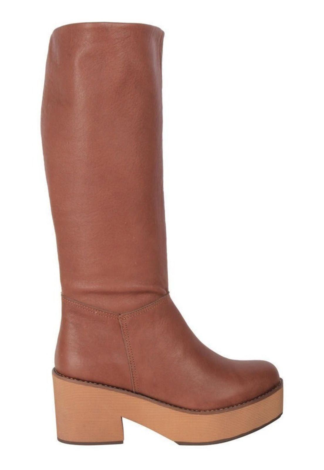 Bota Bruno Rossi Mujer Café - R259-1