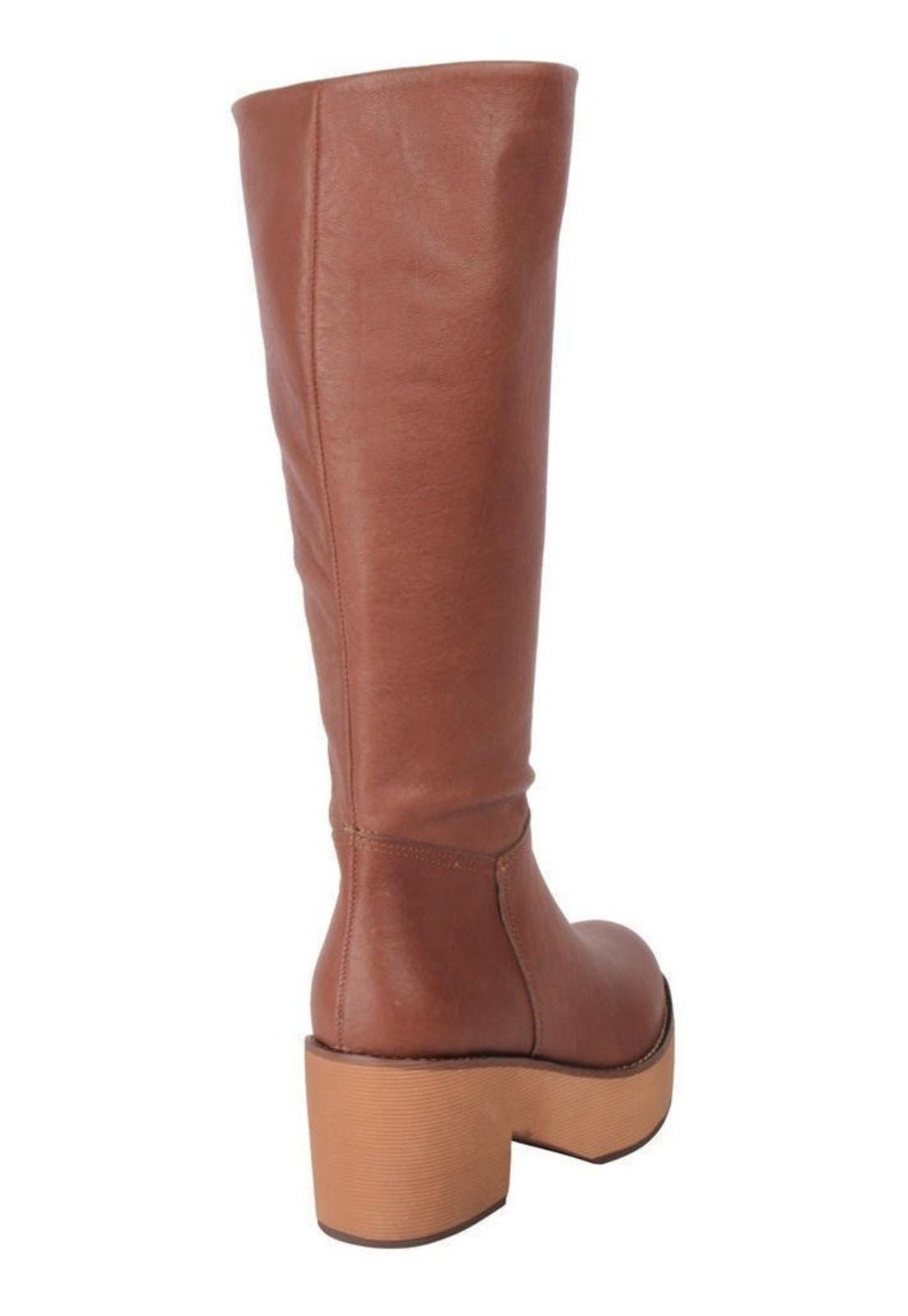 Bota Bruno Rossi Mujer Café - R259-2