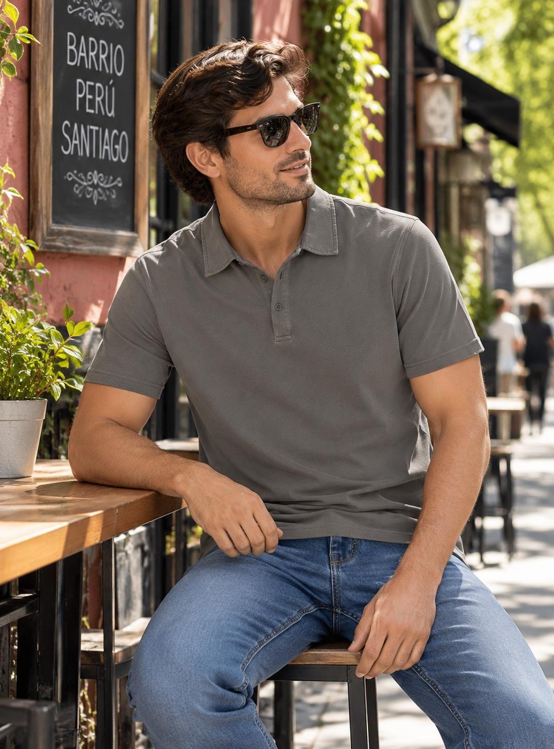 Polera Hombre Casual manga corta Panama Jack - I966-0