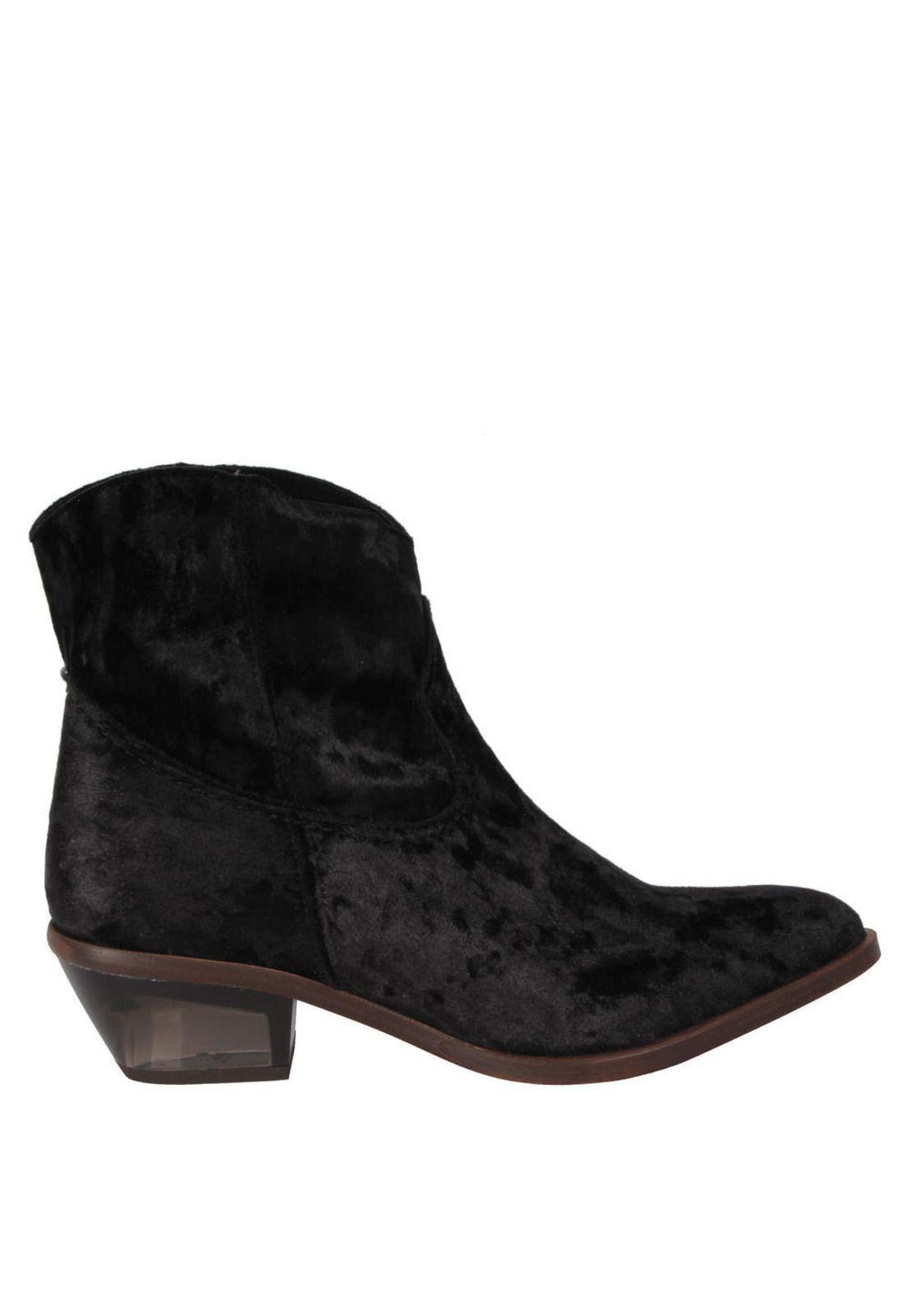 Botin Zappa Mujer Negro - R379-1
