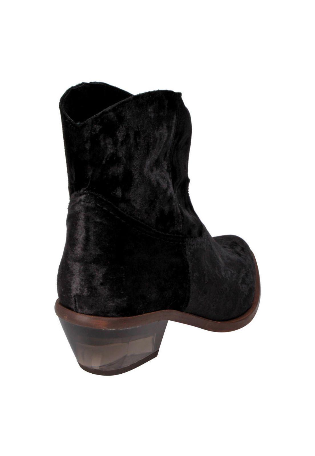 Botin Zappa Mujer Negro - R379-2