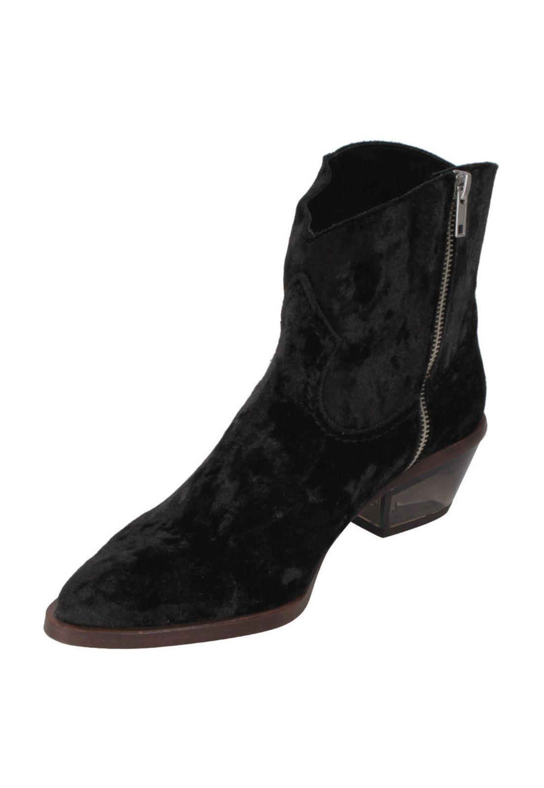 Botin Zappa Mujer Negro - R379-4
