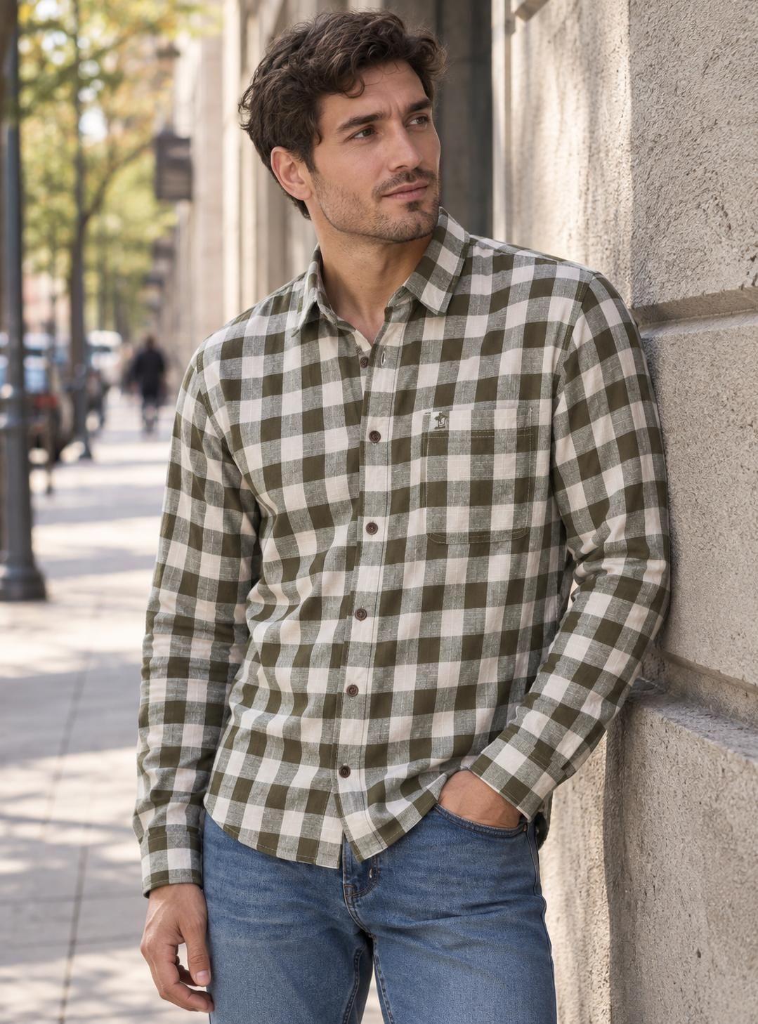 Camisa Hombre Lino Panama Jack - K865-0