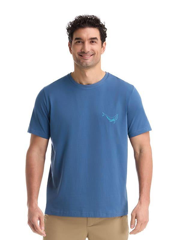 Polera Hombre Algodón estampada manga corta Panama Jack - K856-0