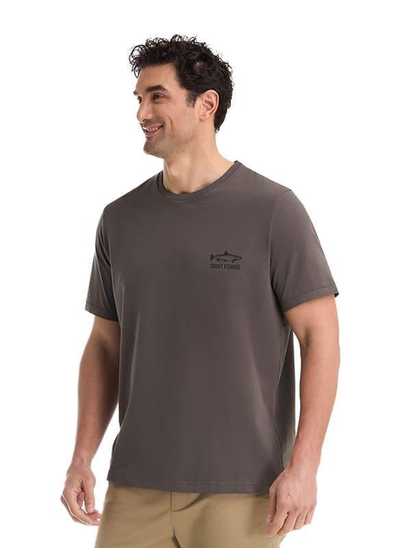 Polera Hombre Algodón estampada manga corta Panama Jack - K856-4
