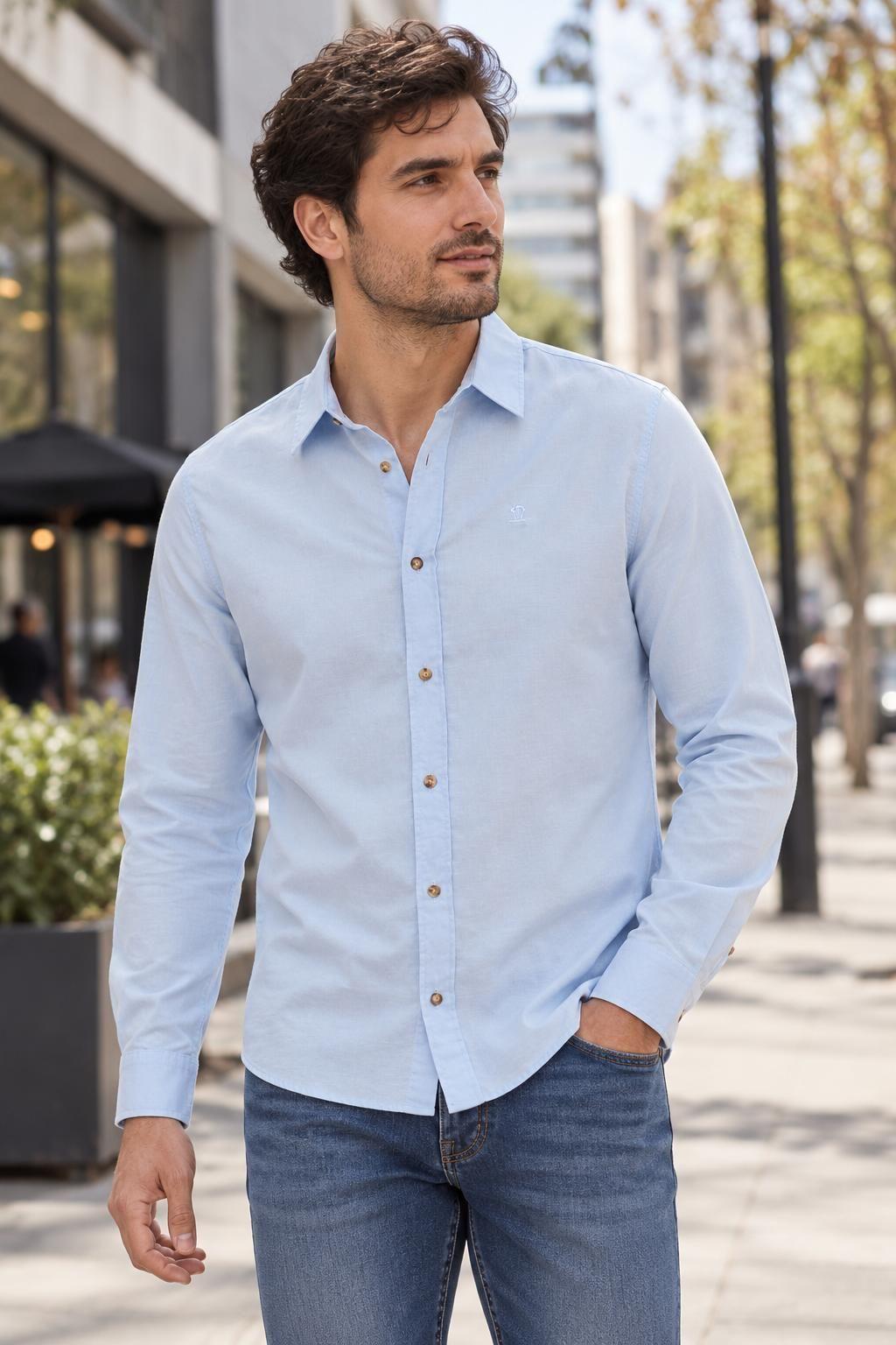 Camisa Hombre tipo Lino Panama Jack - K868-0