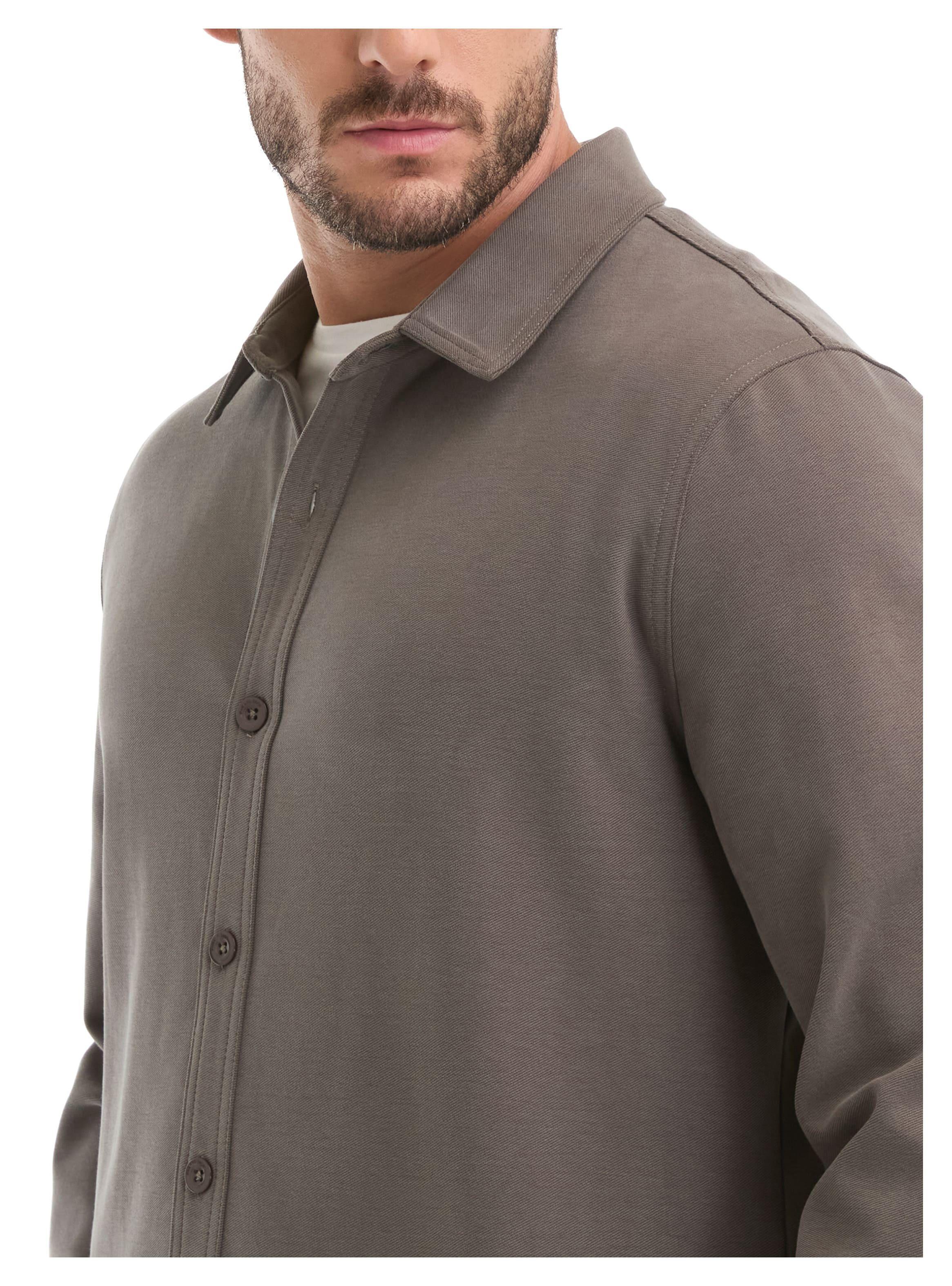 Camisa Hombre Manga Larga Textura Casual Panama Jack - L962-4