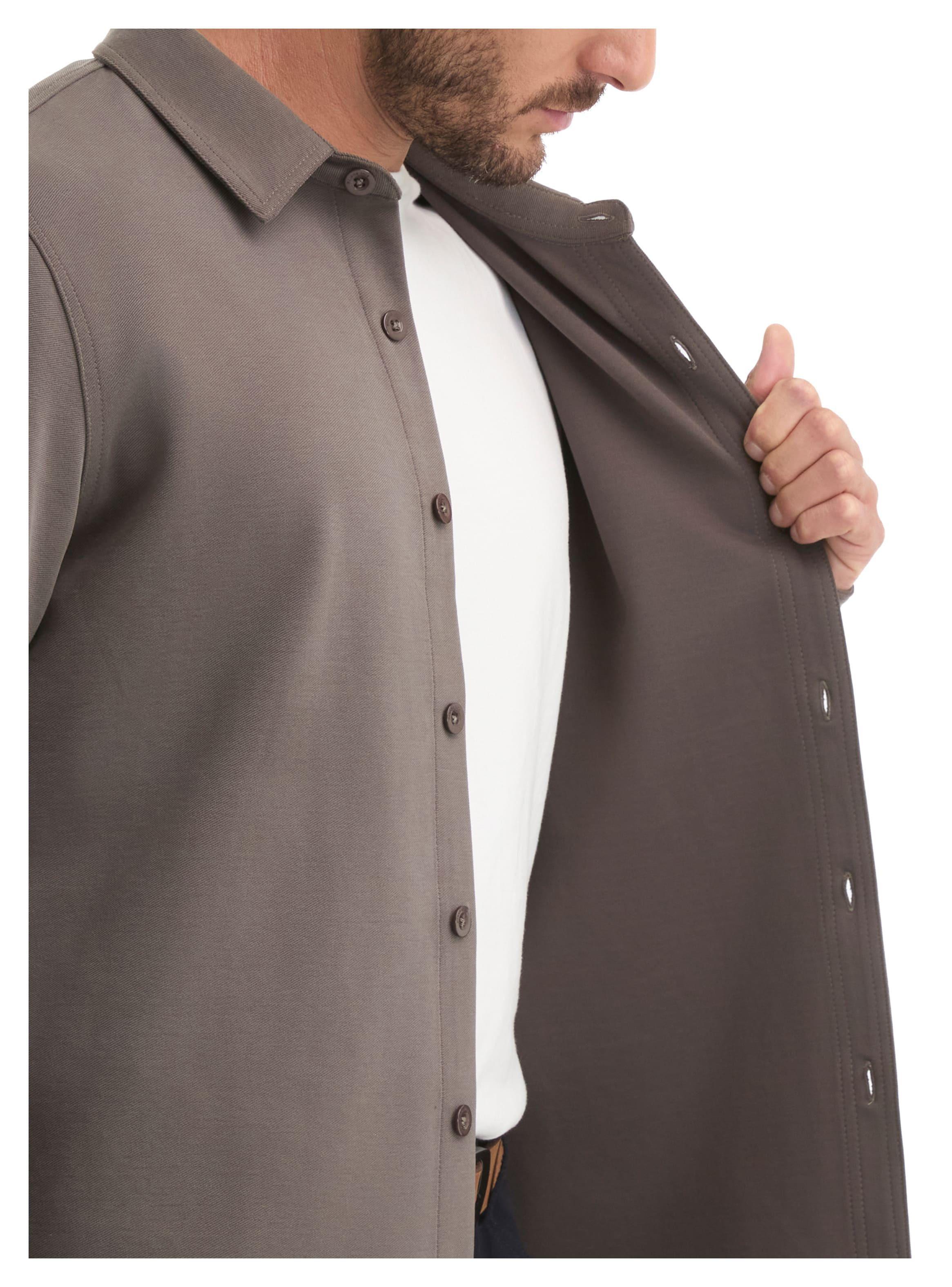 Camisa Hombre Manga Larga Textura Casual Panama Jack - L962-5
