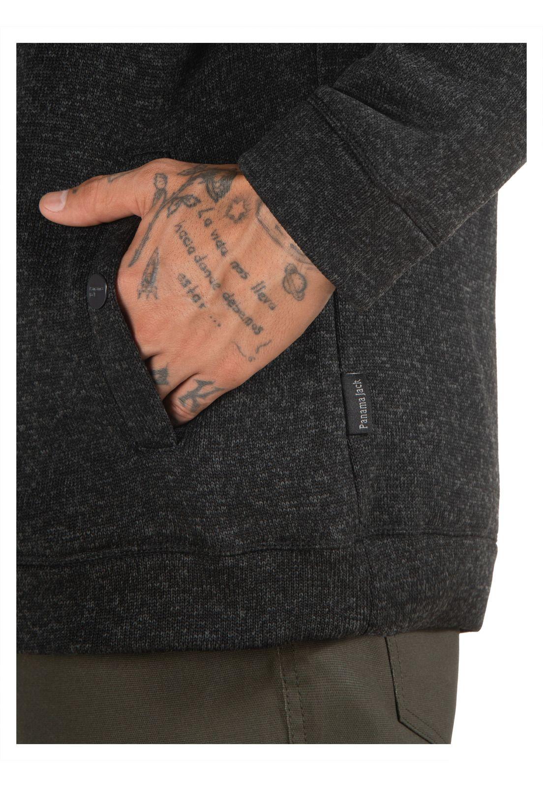 Polerón Hombre Tejido Cuello Alto Panama Jack - PJH026M-4