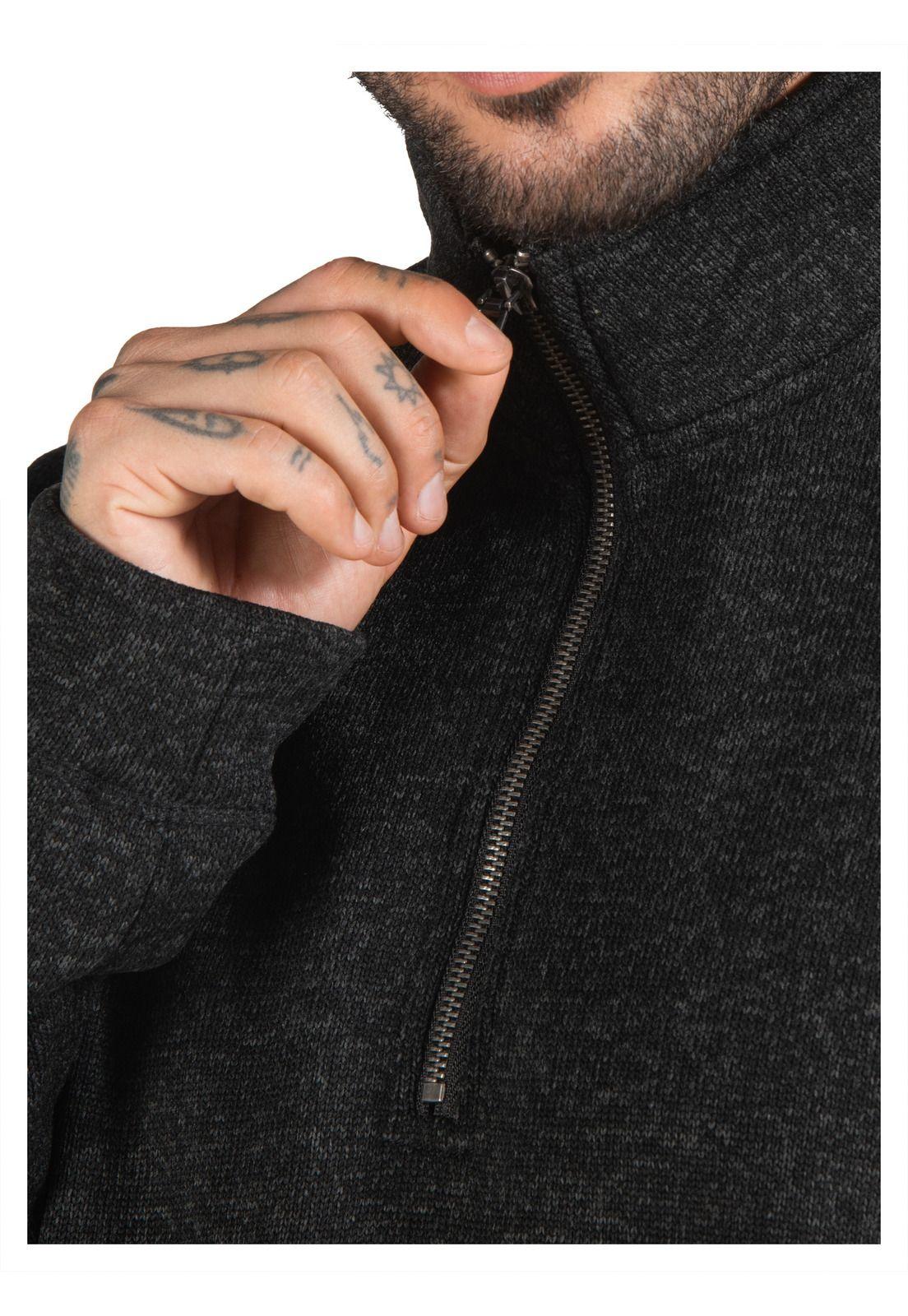 Polerón Hombre Tejido Cuello Alto Panama Jack - PJH026M-6
