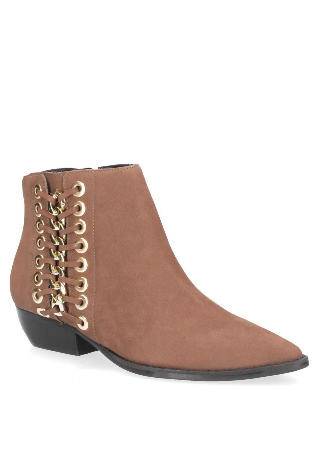 Botin Mingo Mujer Camel - T906-0