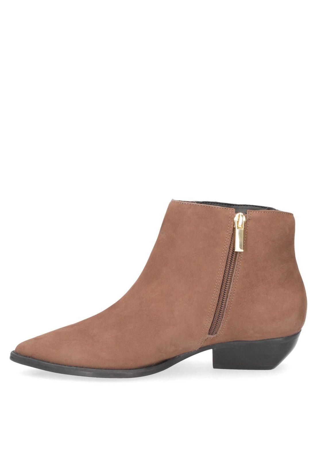 Botin Mingo Mujer Camel - T906-3